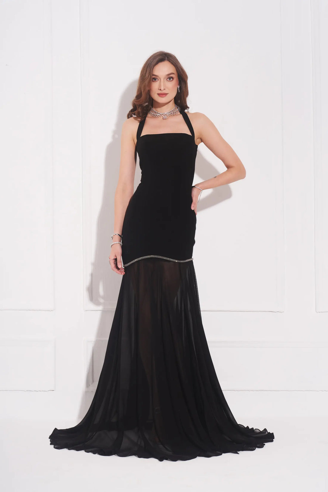 FALLON Halter Maxi