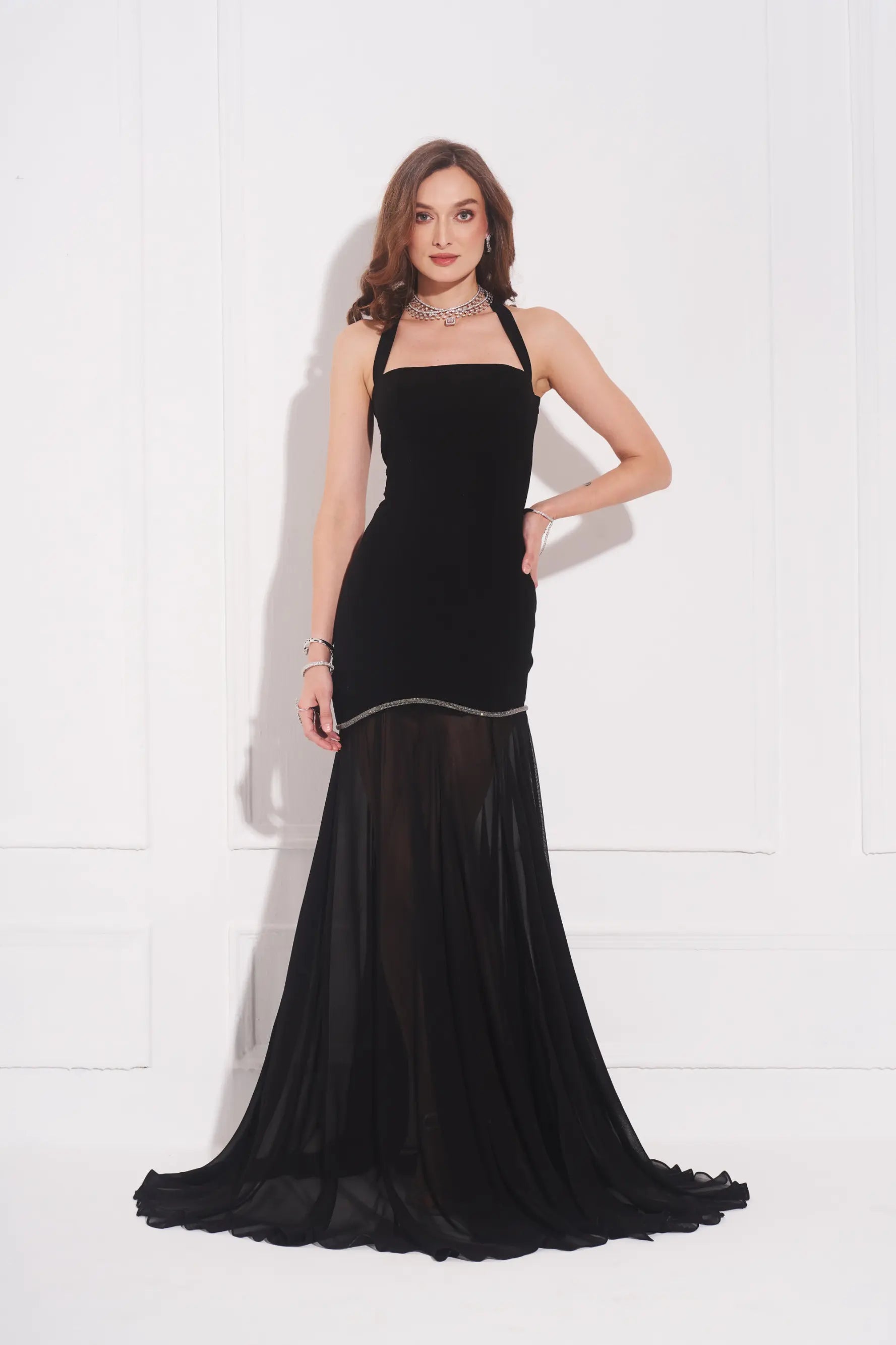 FALLON Halter Maxi