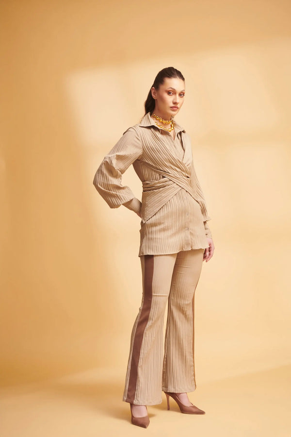 GAIA Back-Tie Shirt - SHIRTS