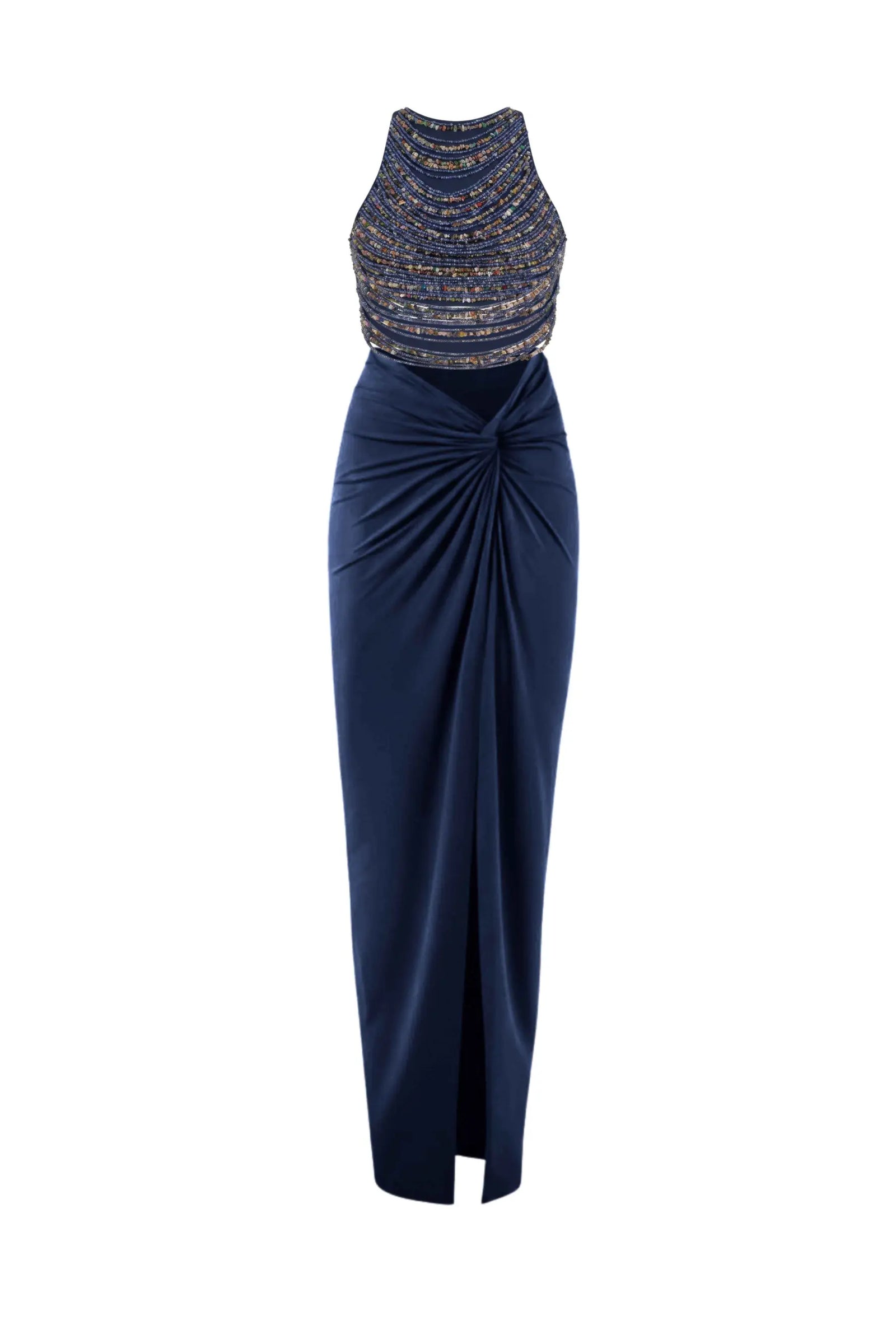 GIA Beaded Racer Top