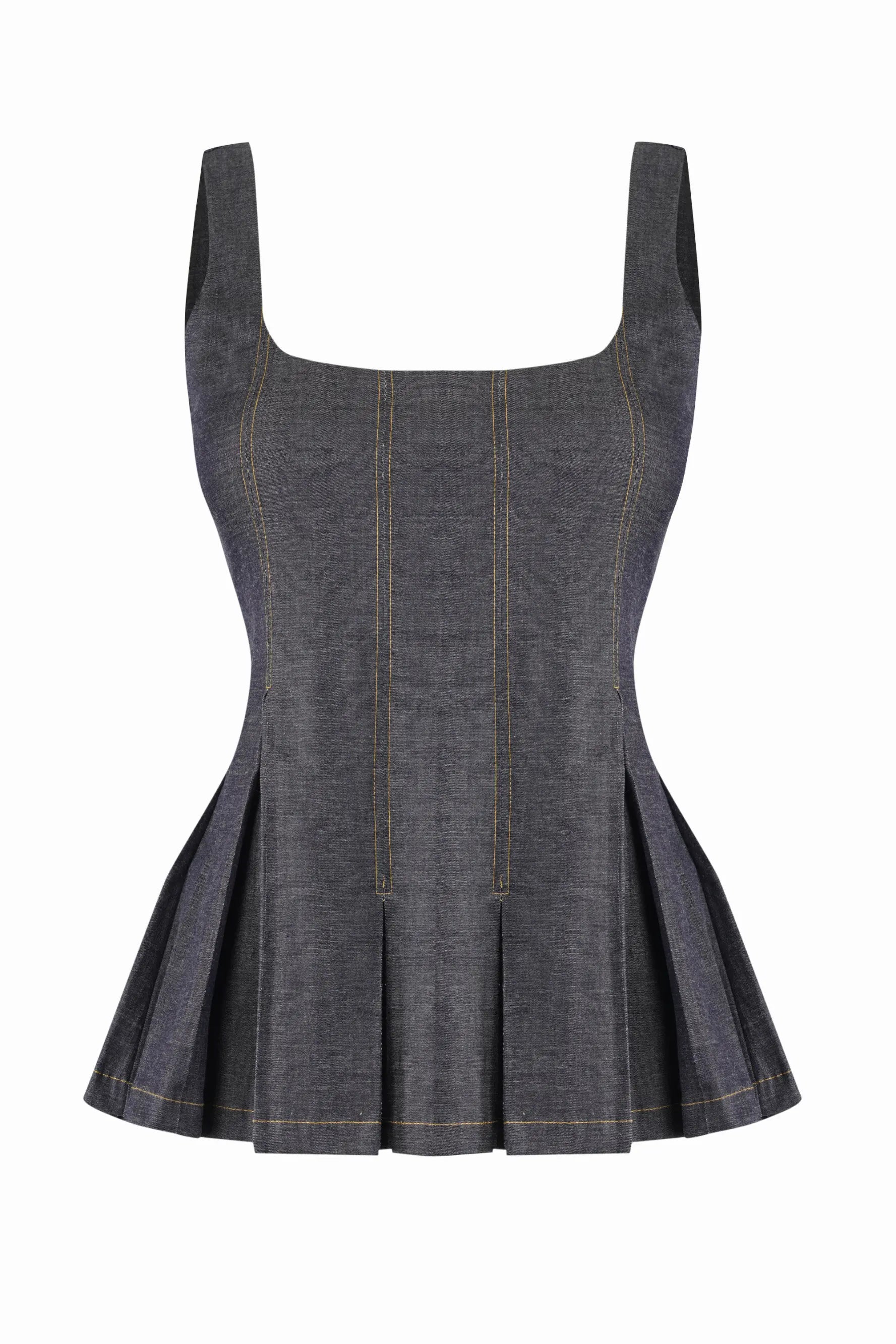 GRACIE Box Pleat Top - TOPS