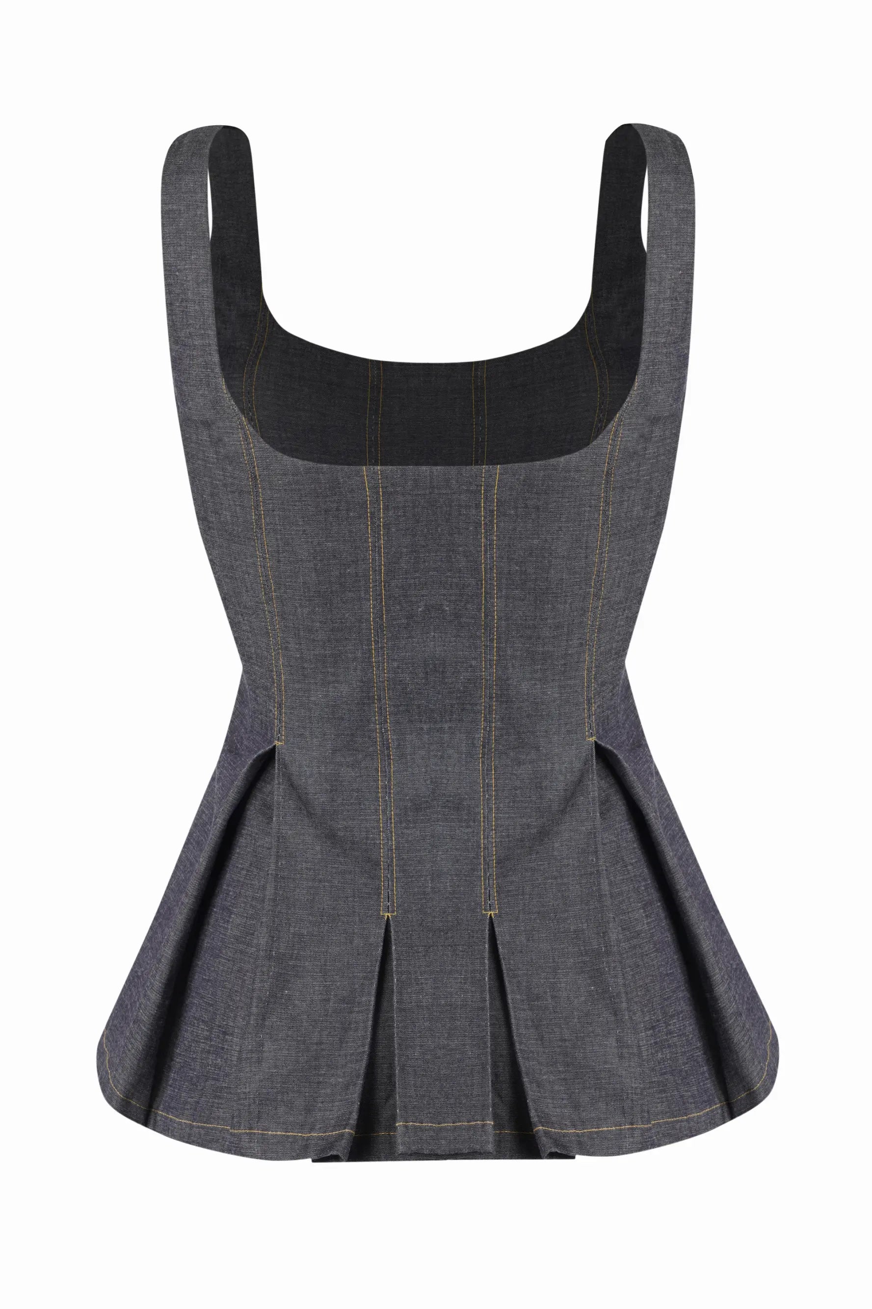 GRACIE Box Pleat Top - TOPS