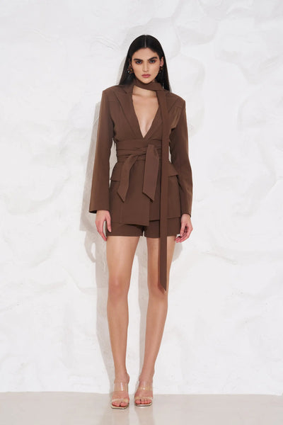 HALEY Blazer and High Rise Shorts Co-ord - SET