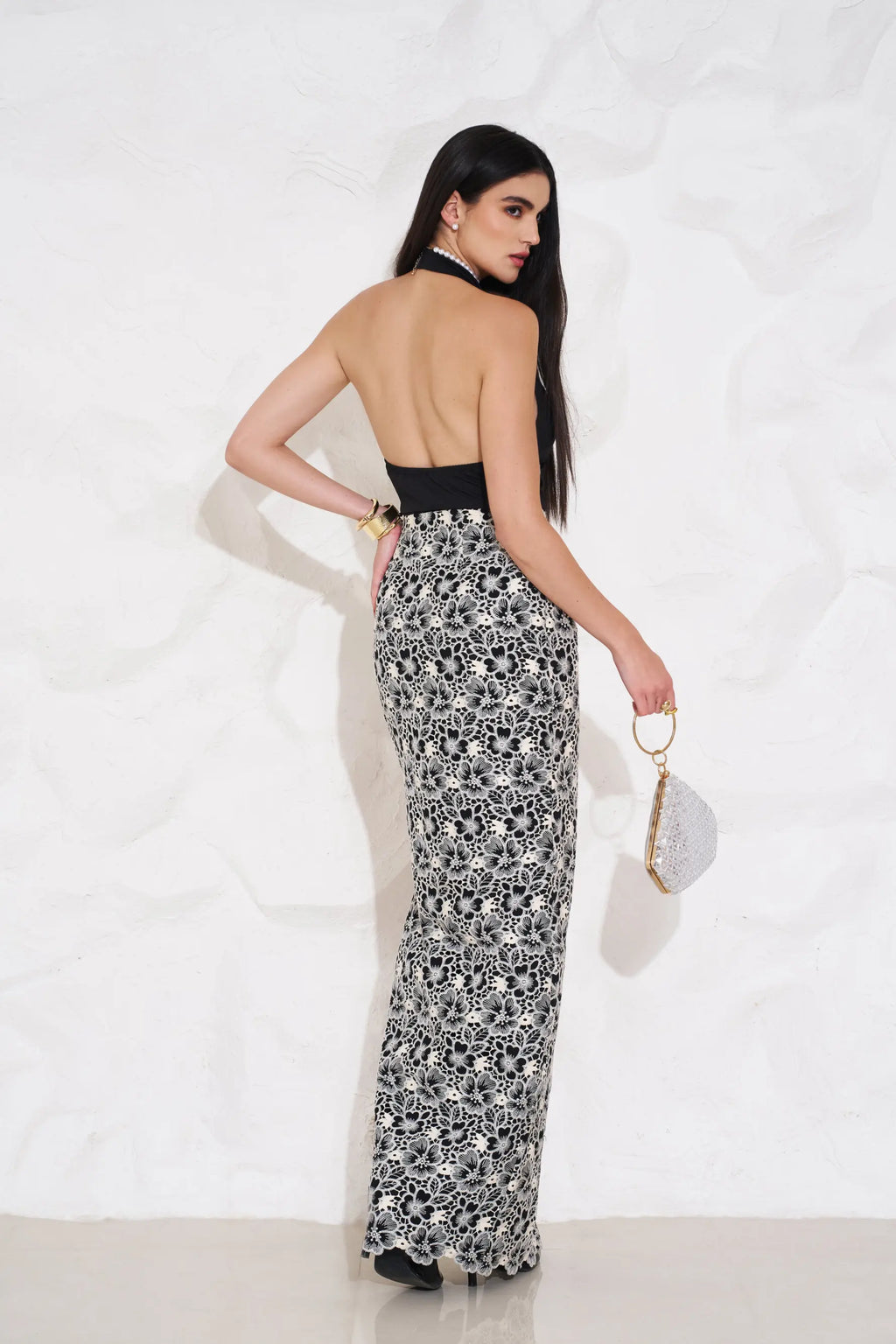 KYLIE Cowl Top and EMMA Skirt Co-ord - SET