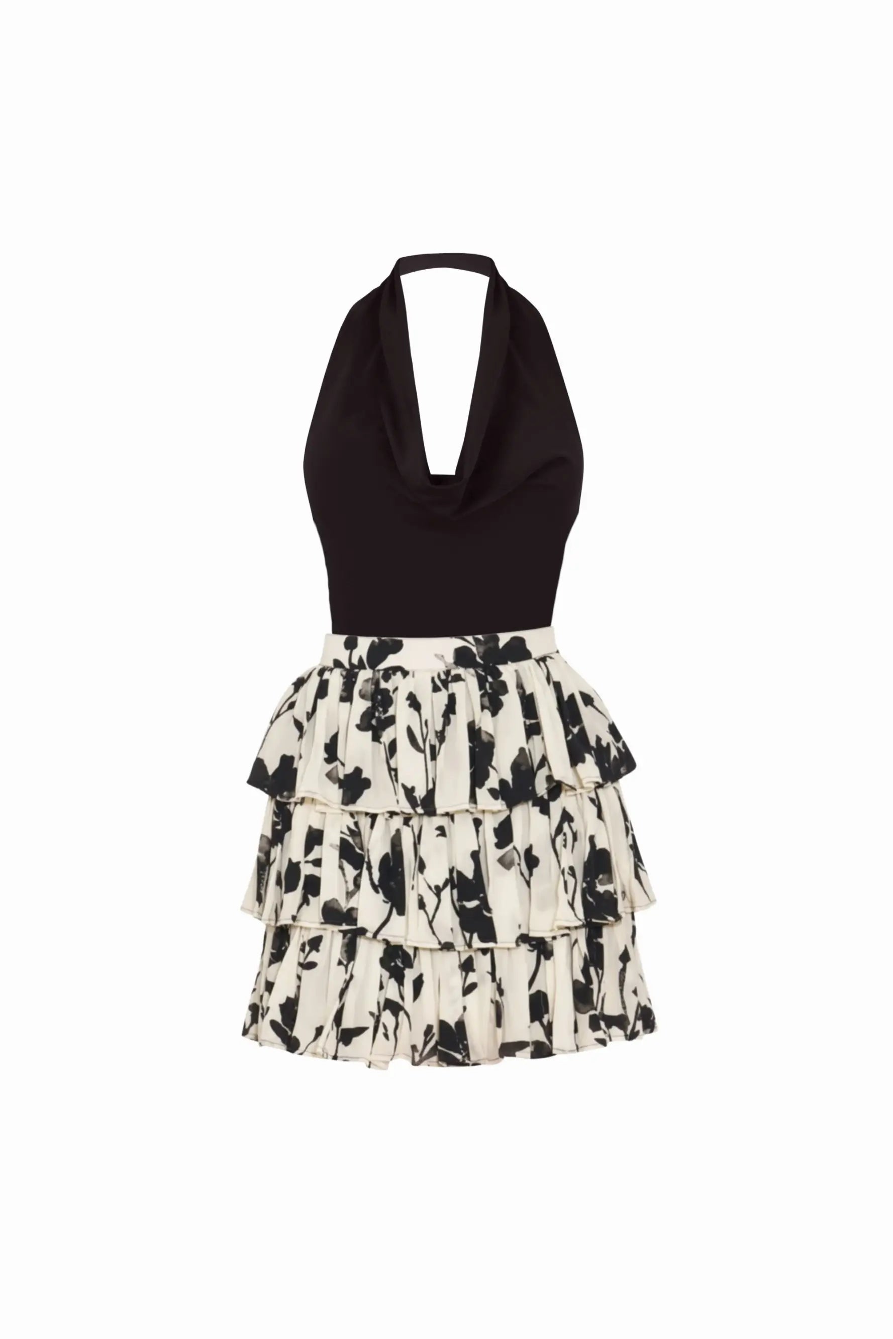 KYLIE Cowl Top and LISA Skirt Co-ord - SET