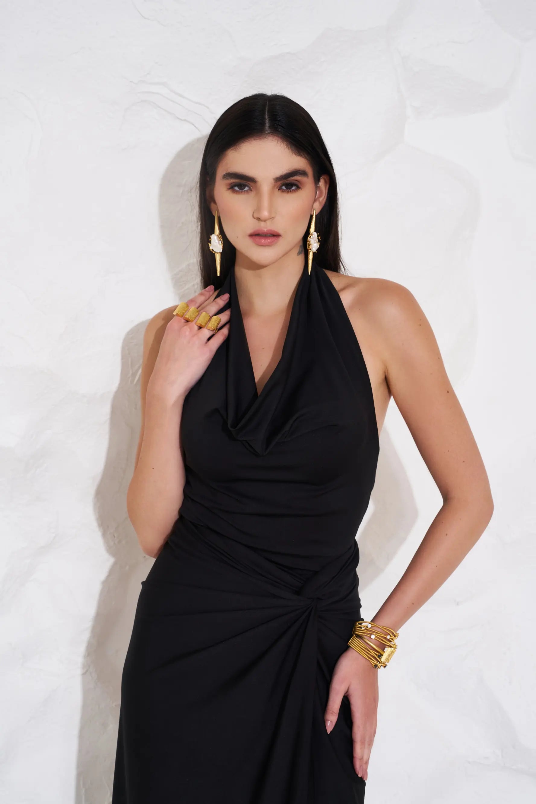 KYLIE Cowl Top - TOPS