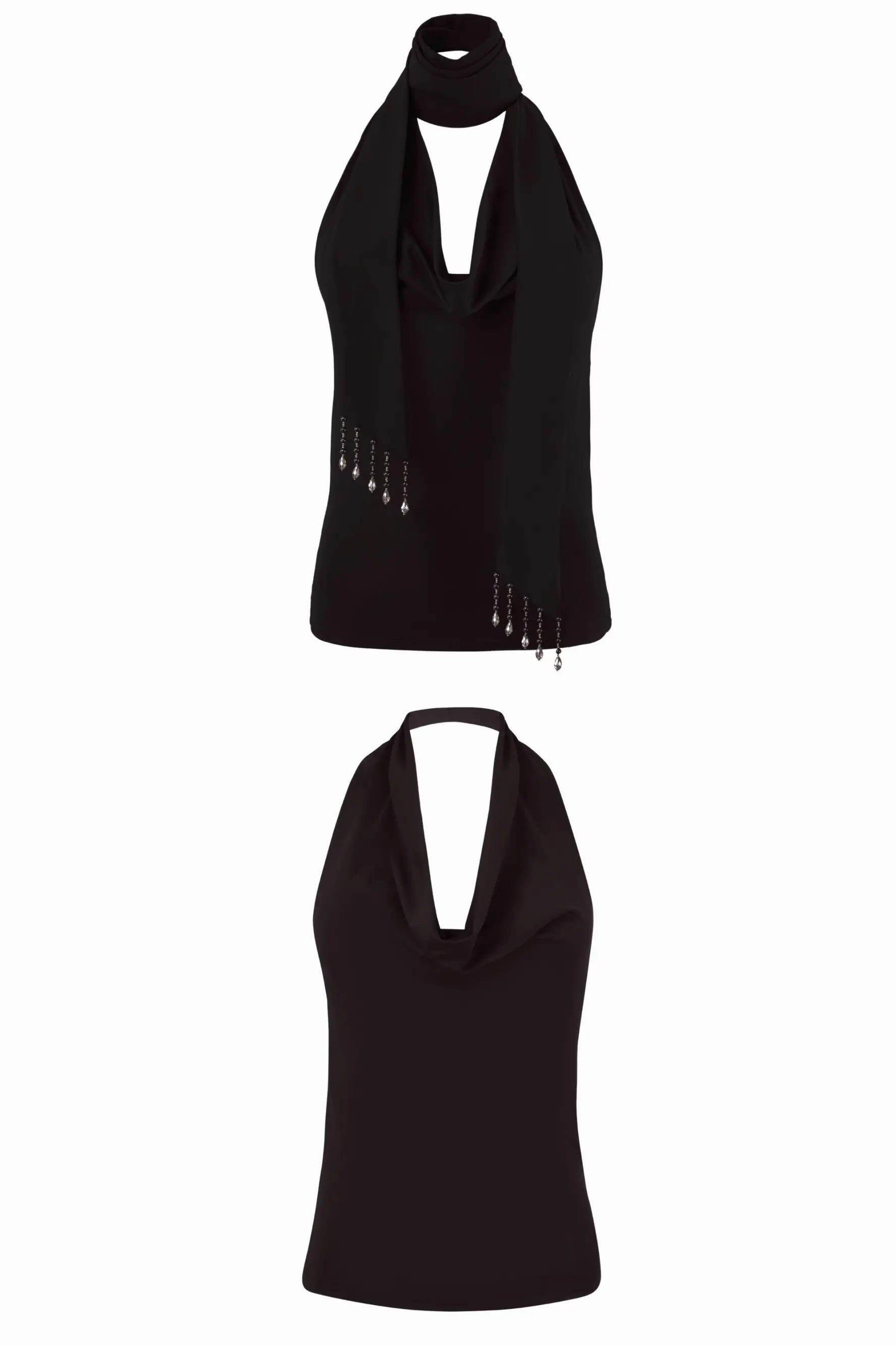 KYLIE Cowl Top - TOPS