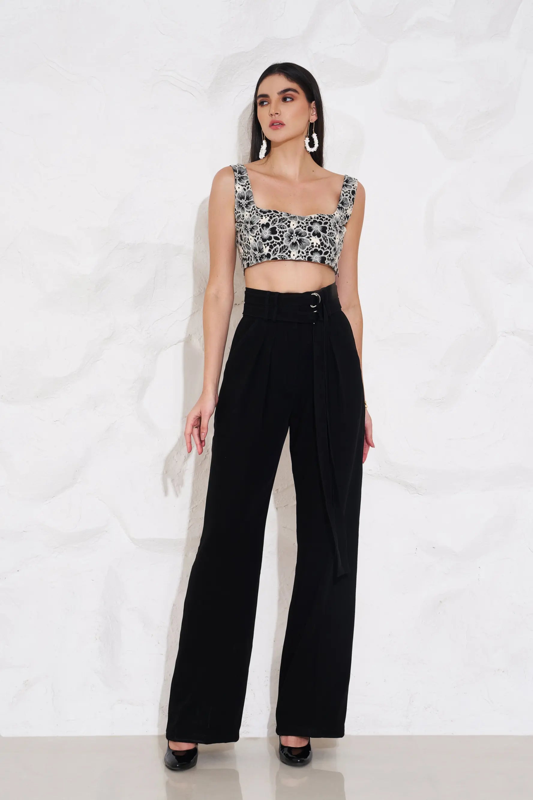 KYLIE Double Belted Pants - PANTS