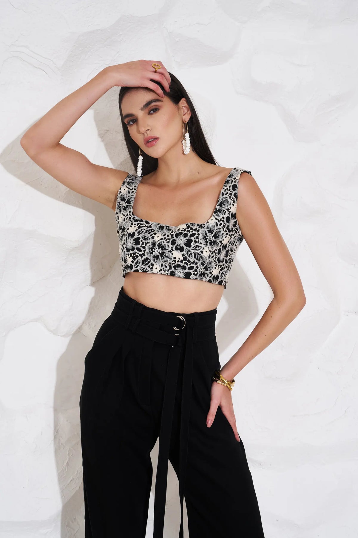 KYLIE Double Belted Pants - PANTS