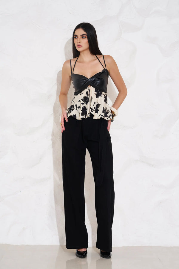 KYLIE Double Belted Pants - PANTS