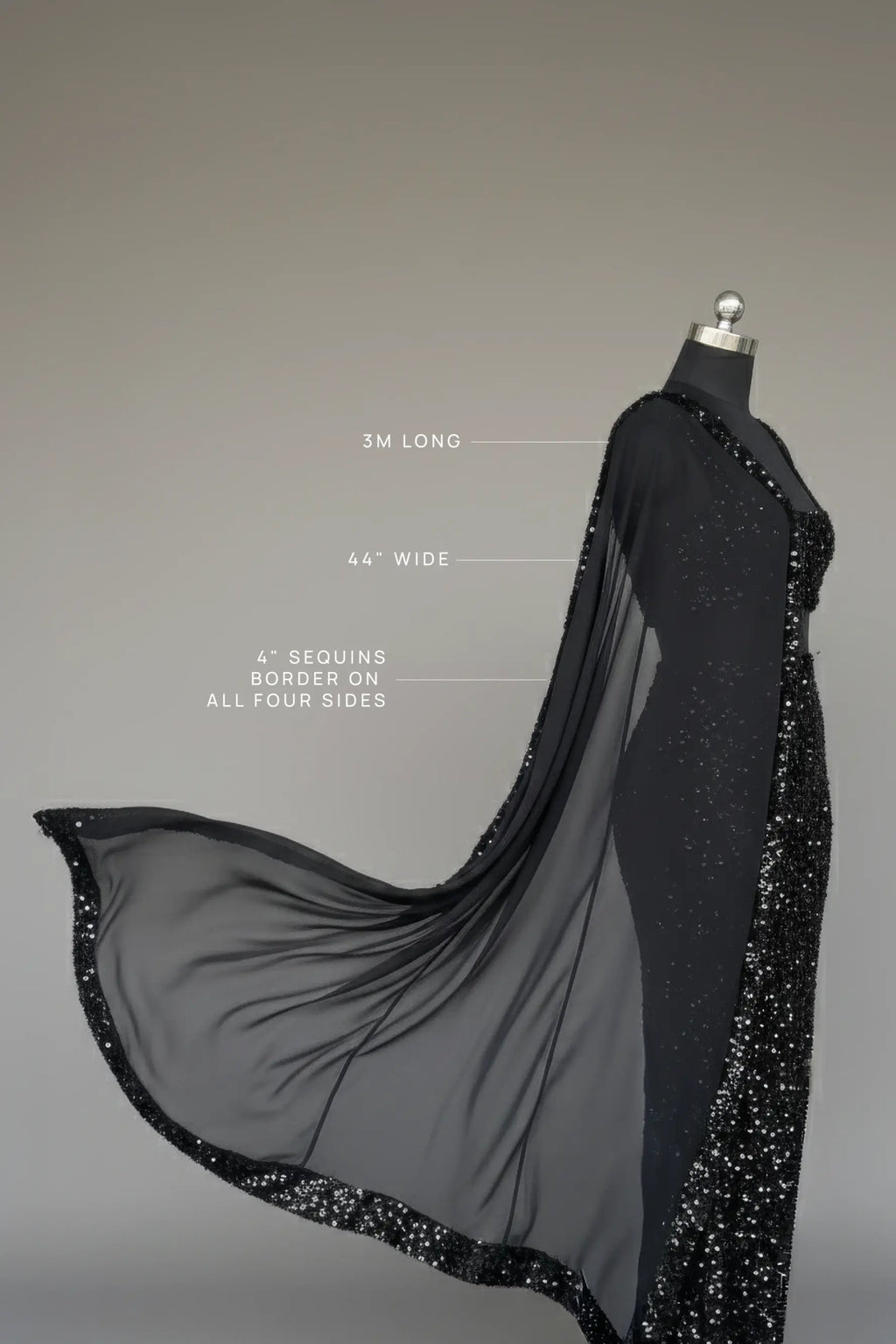 LEILA Sequins Crop and Maxi Skirt Co-ord - SET