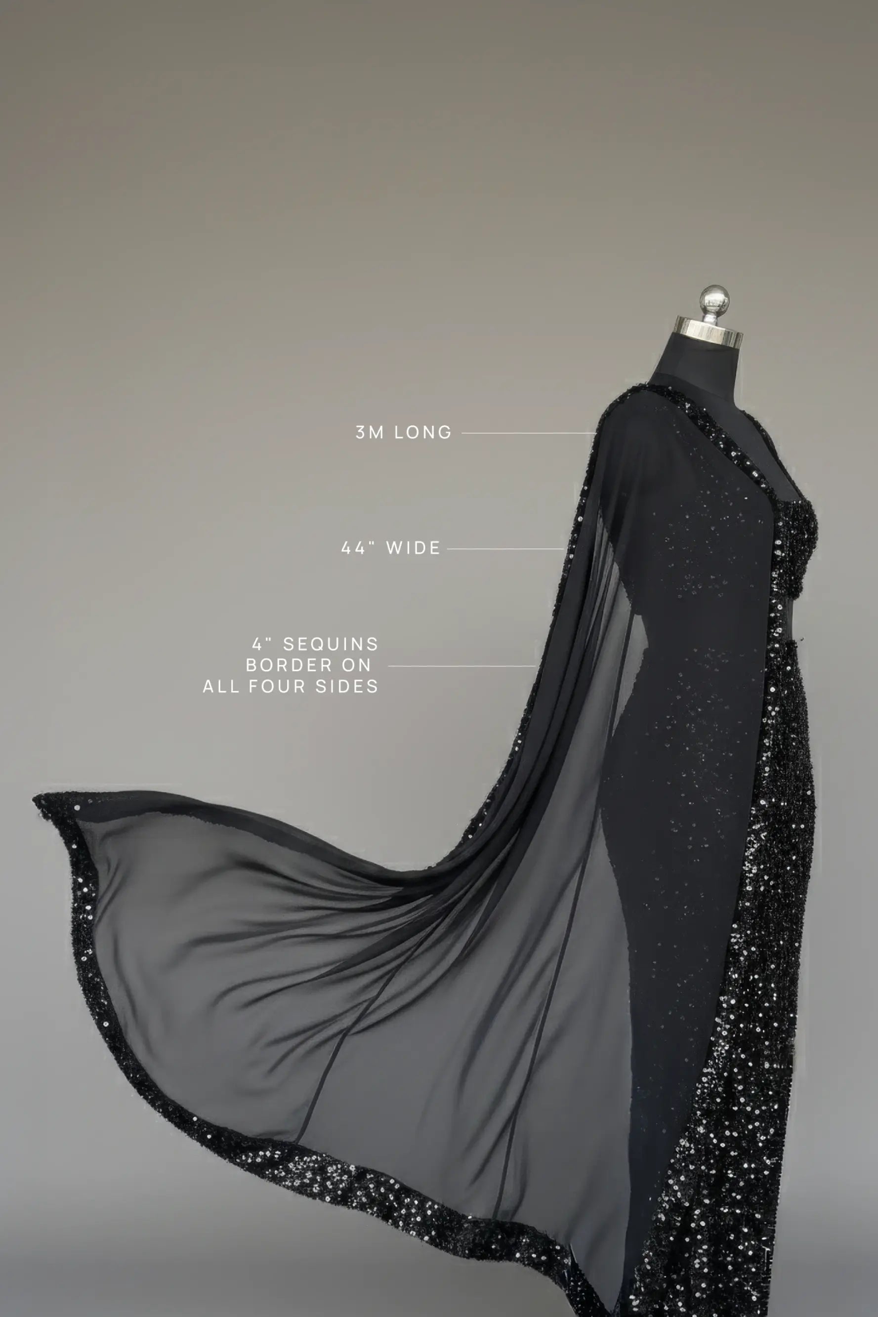 LEILA Sequins Crop and Maxi Skirt Co-ord - SET