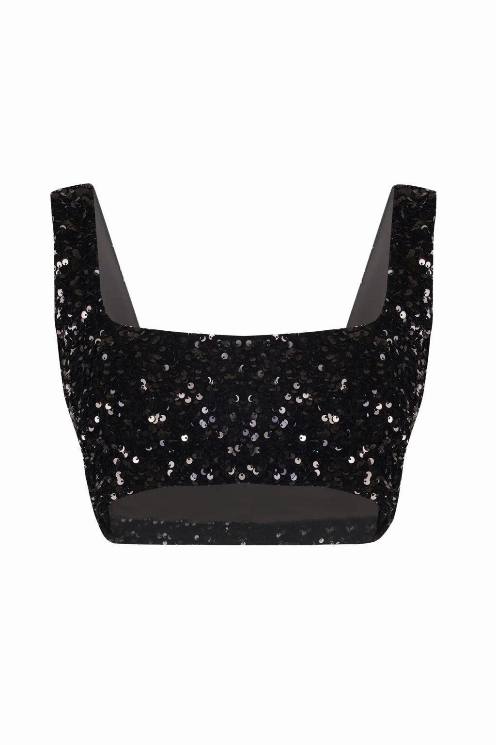 LEILA Sequins Crop - TOPS