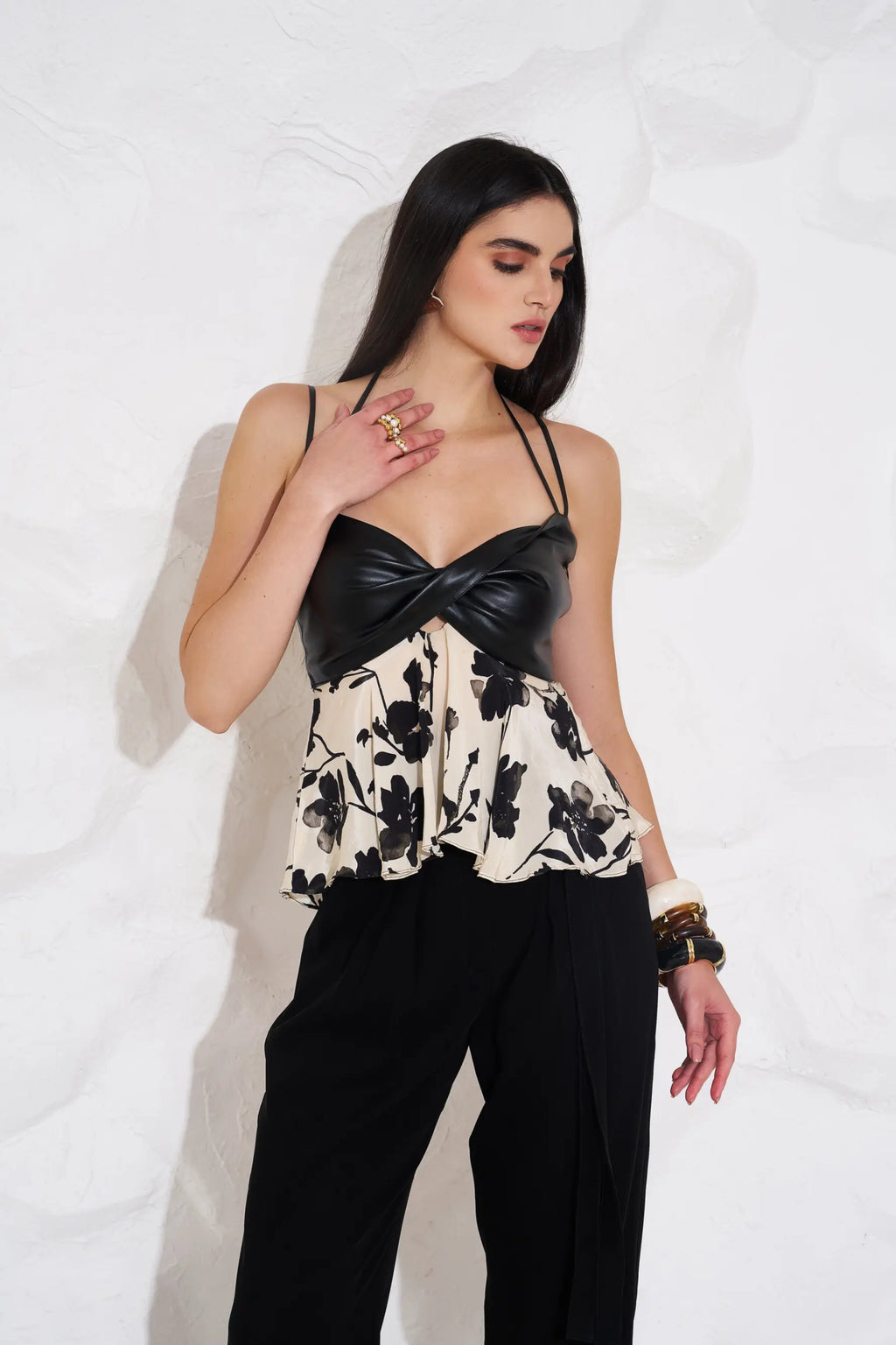 LISA Block Top and KYLIE Pants Co-ord - SET