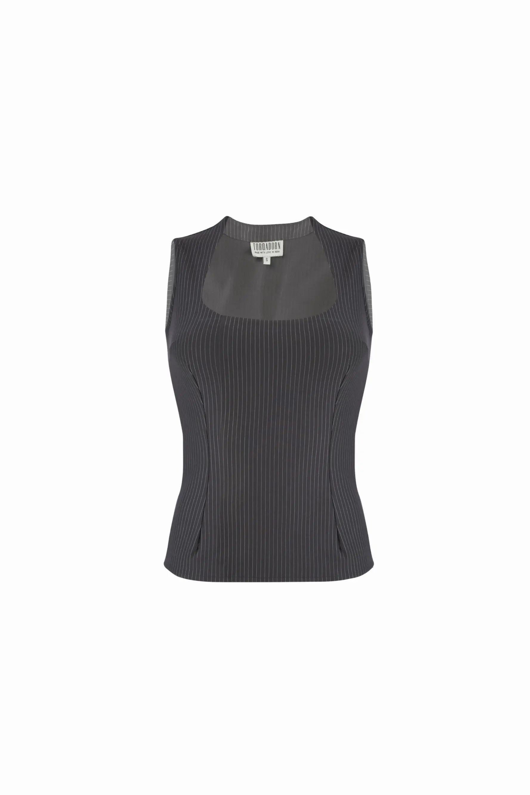 MEGAN Pinstripe Tank - TOPS