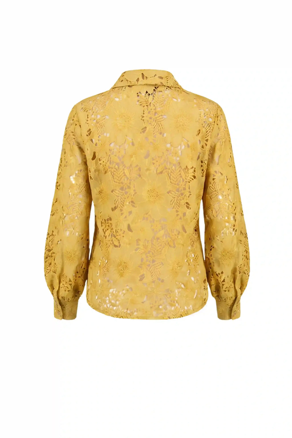 Mellow Yellow Cutwork Shirt - SHIRTS