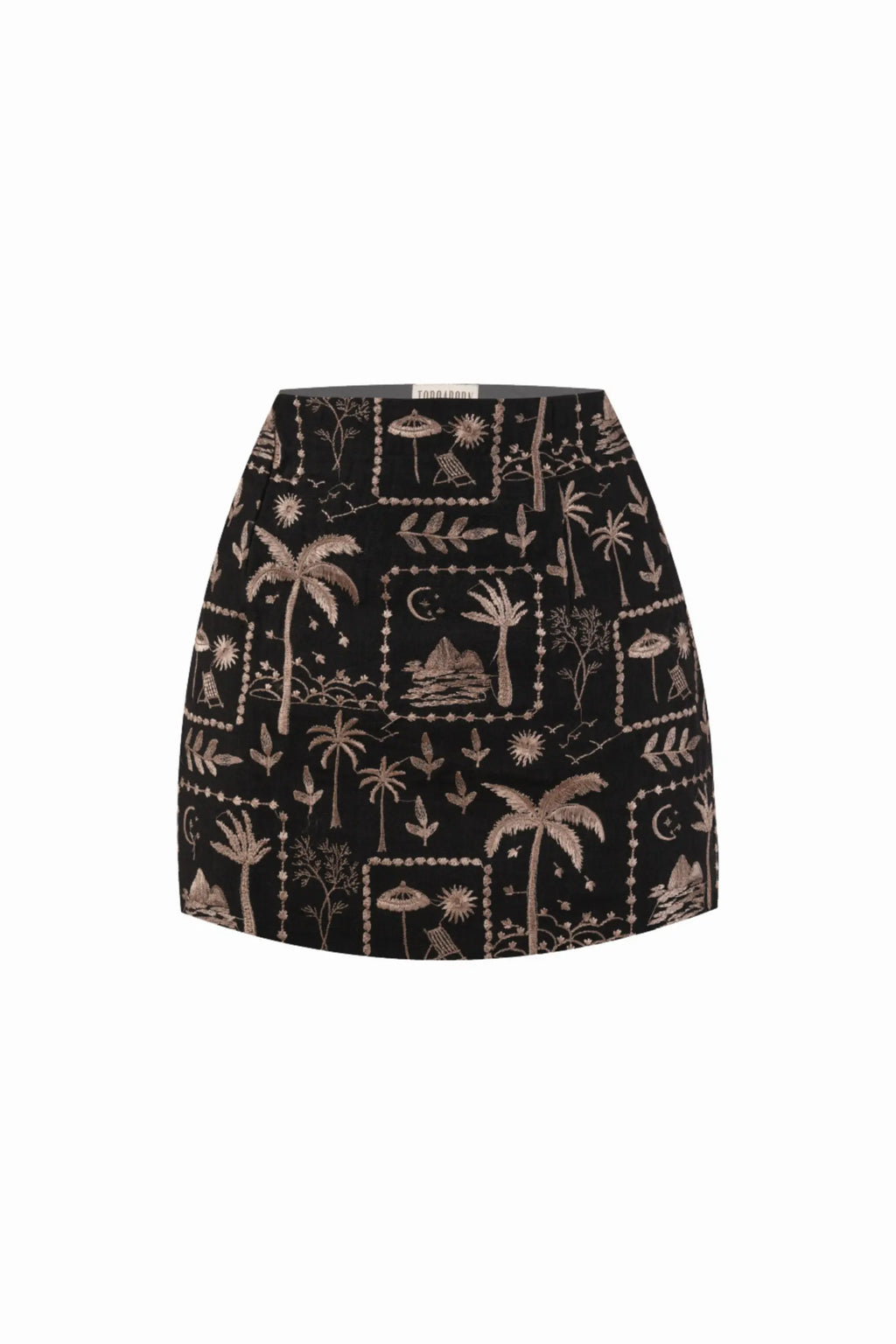MIA Embroidered Mini Skirt - SKIRTS