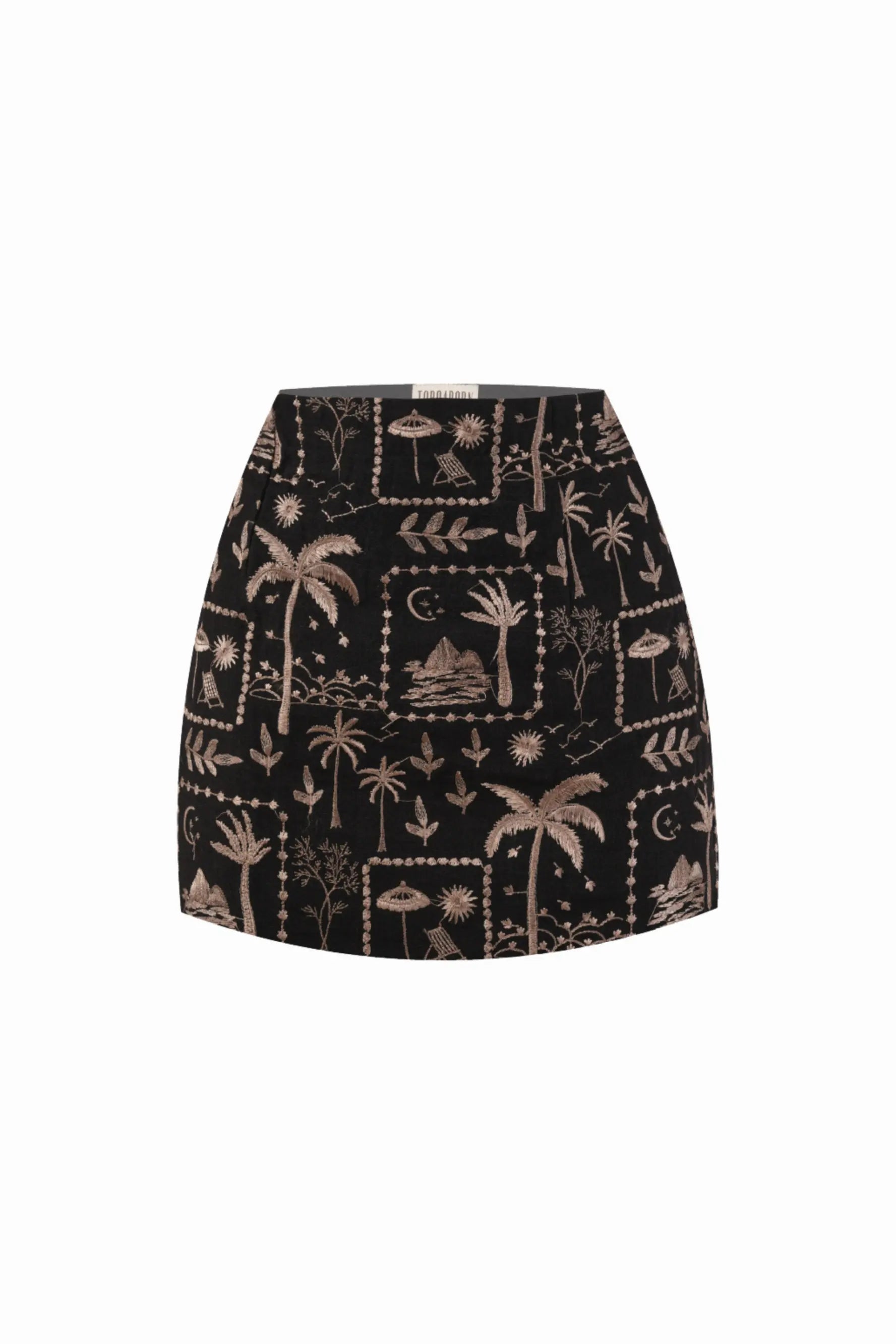 MIA Embroidered Mini Skirt - SKIRTS