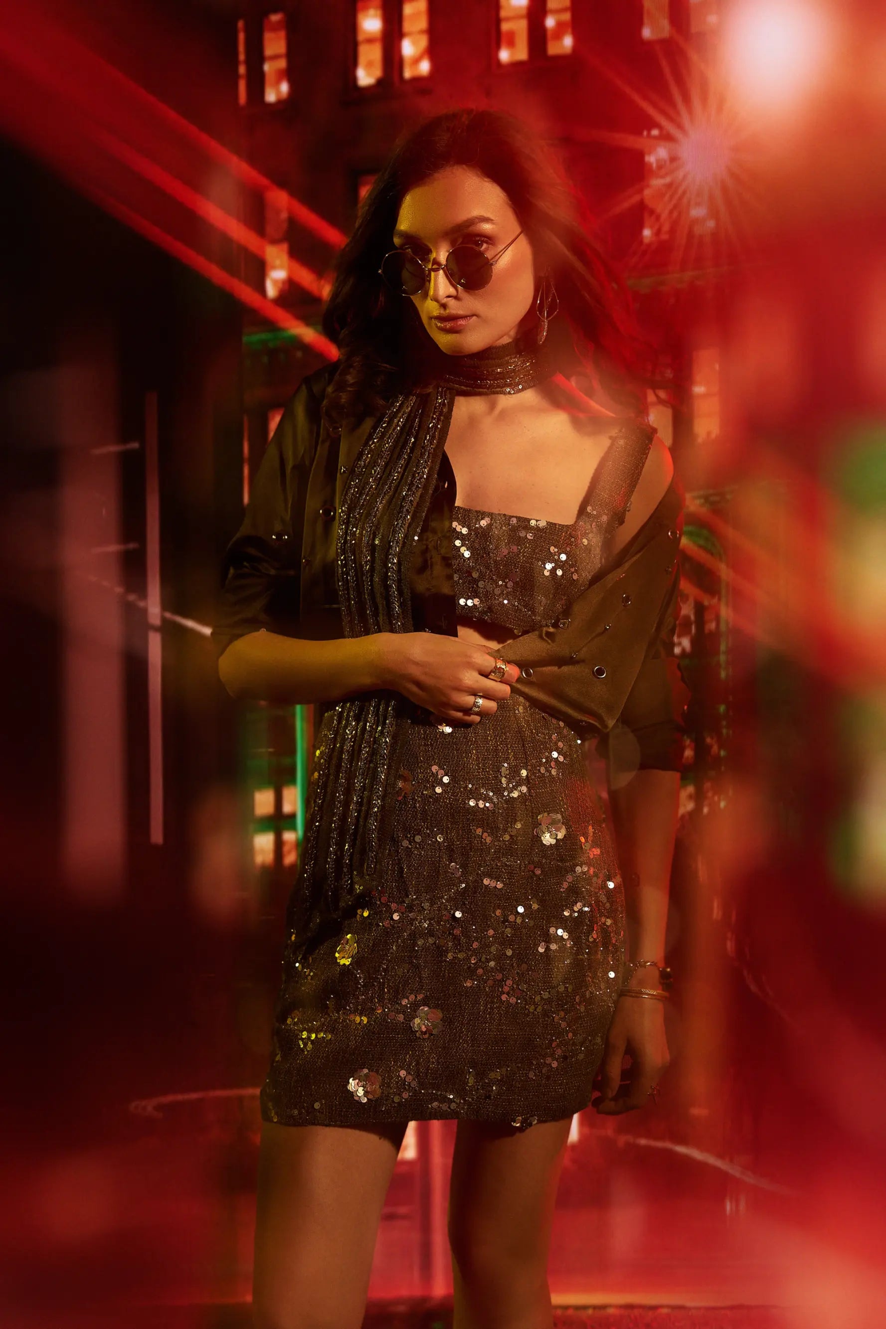 MILENA Embroidered Crop