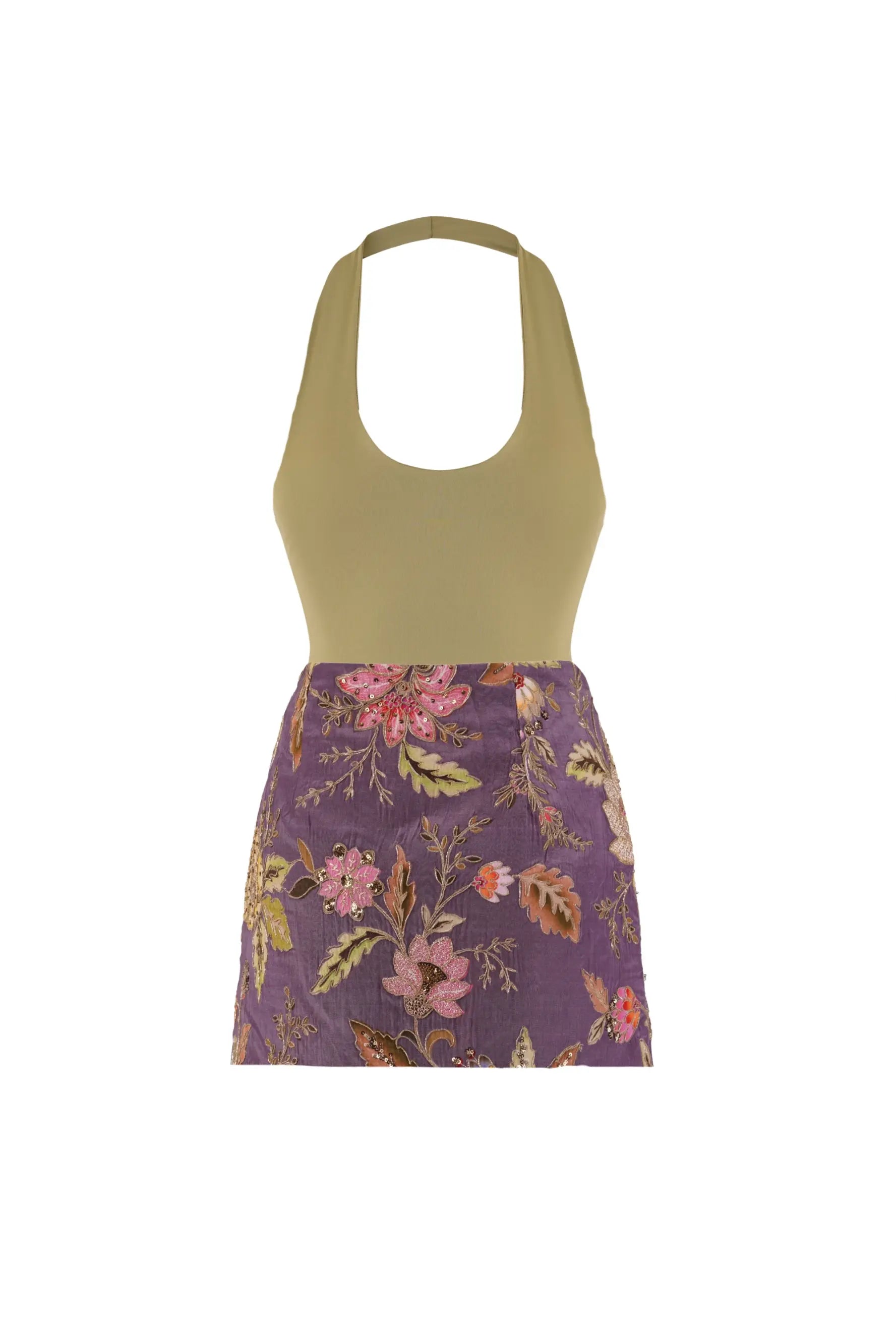 MILEY Halter and TAYLOR Mini Skirt Co-ord - SET