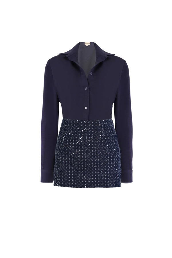 NYX Shirt and Mini Skirt Co-ord - SET