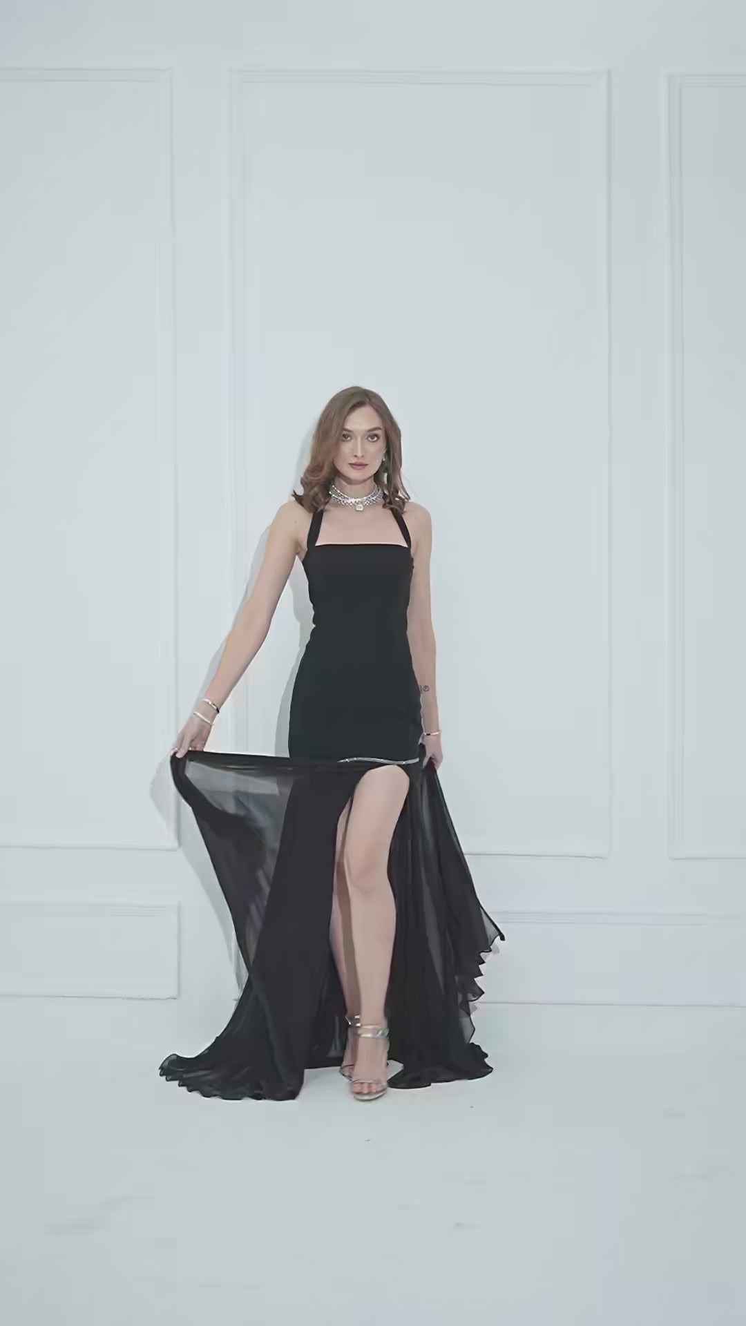 FALLON Halter Maxi