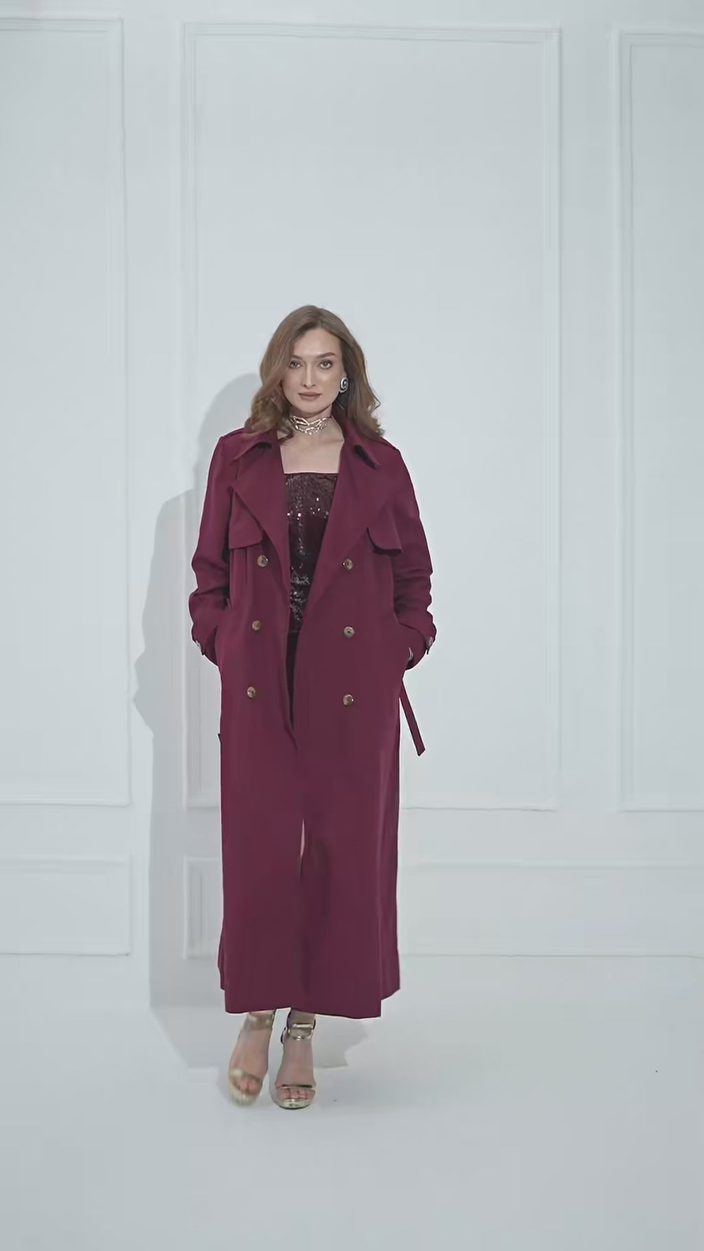 VERONICA Oversized Trench