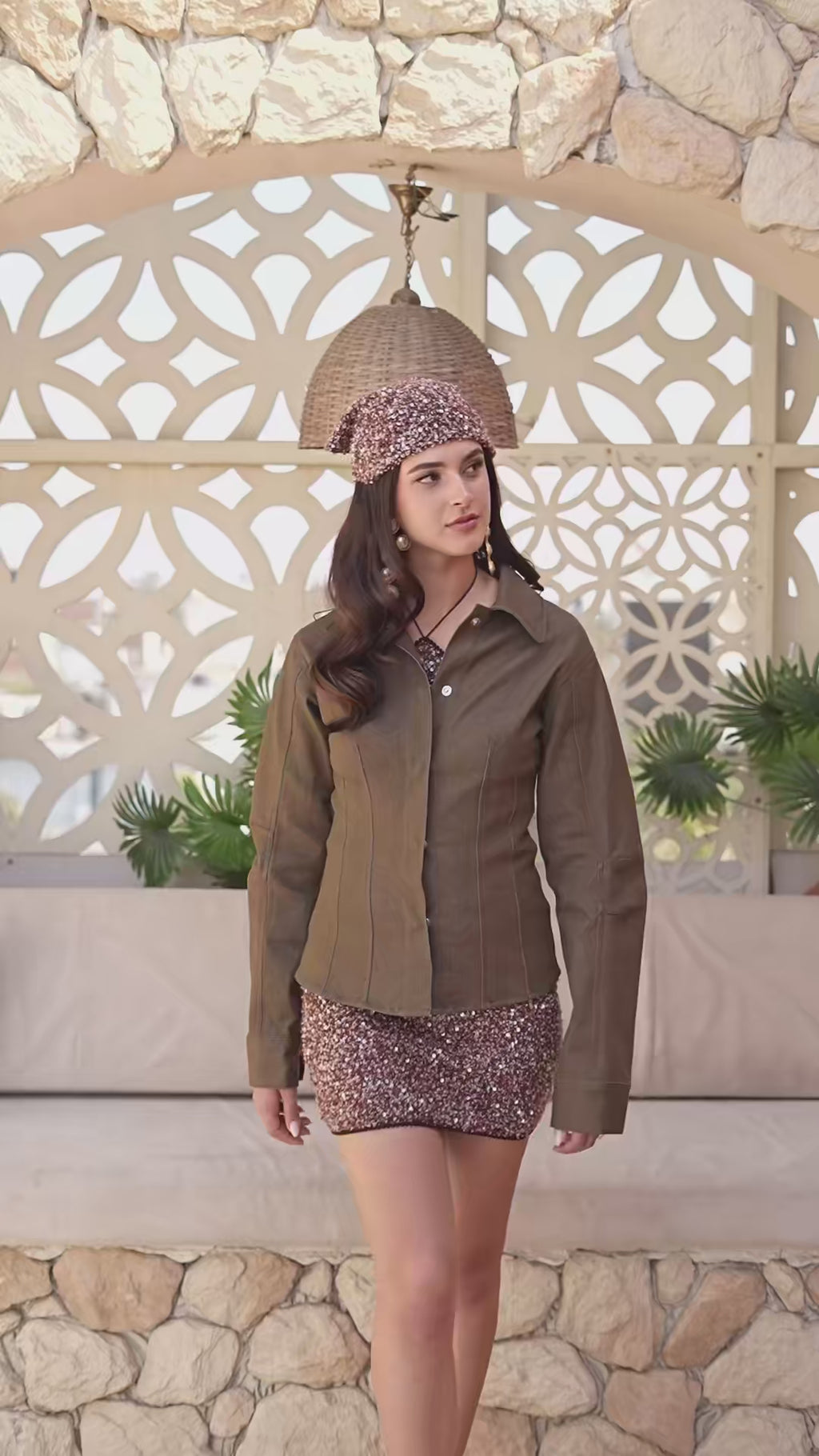 HEATHER Cinched Shacket