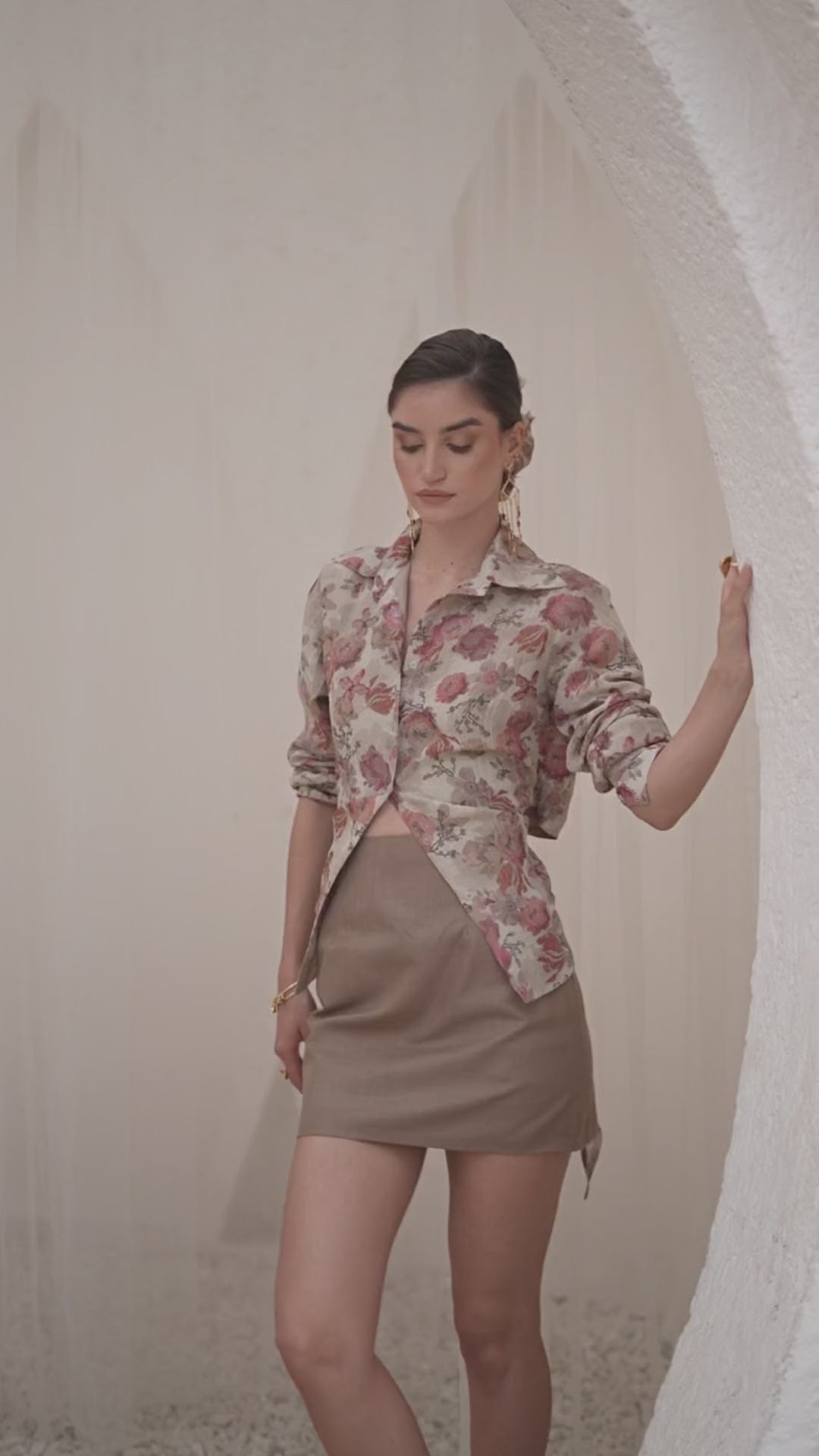 MADISON Back-Tie Shirt