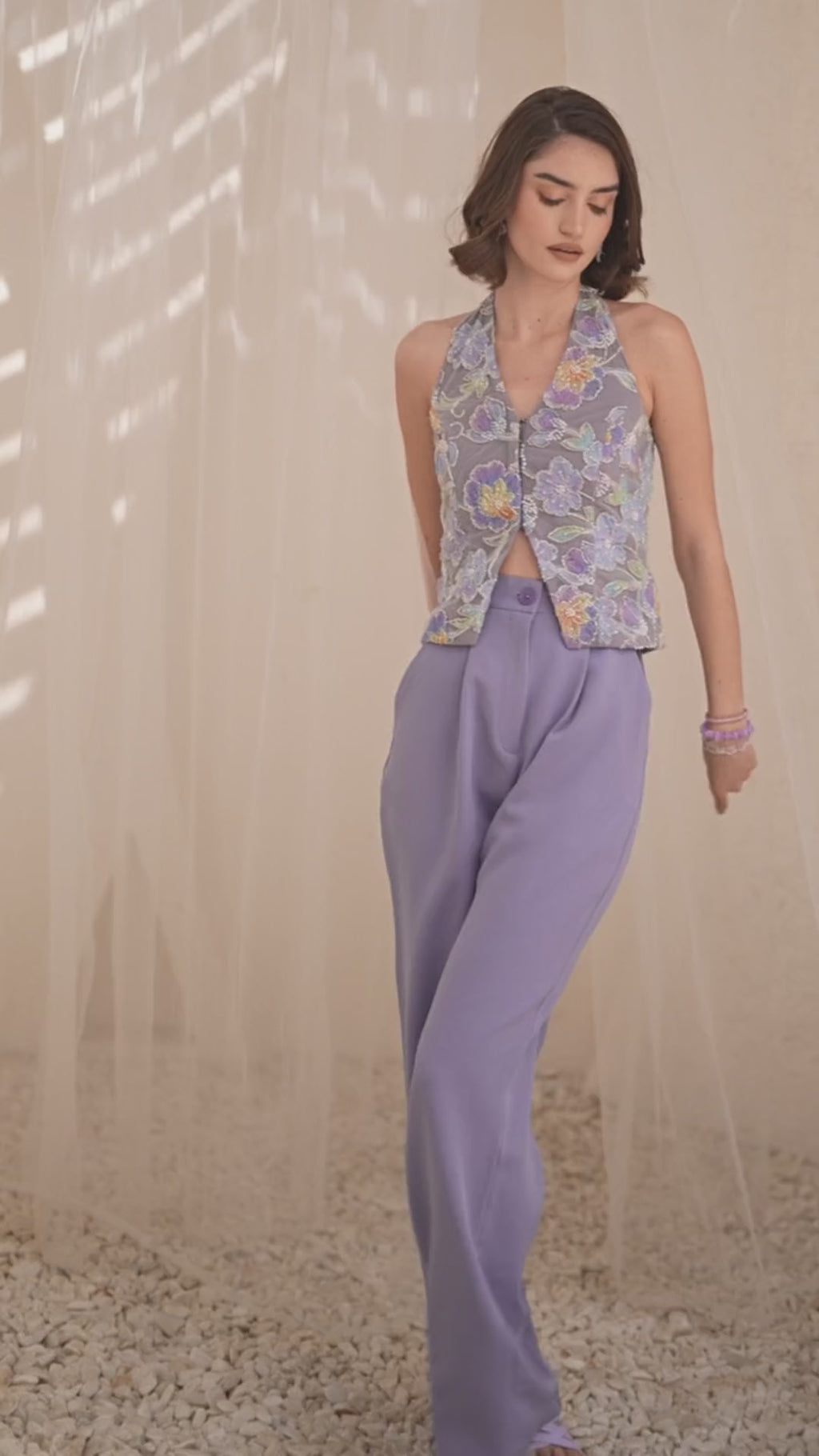 SABRINA Halter Waistcoat