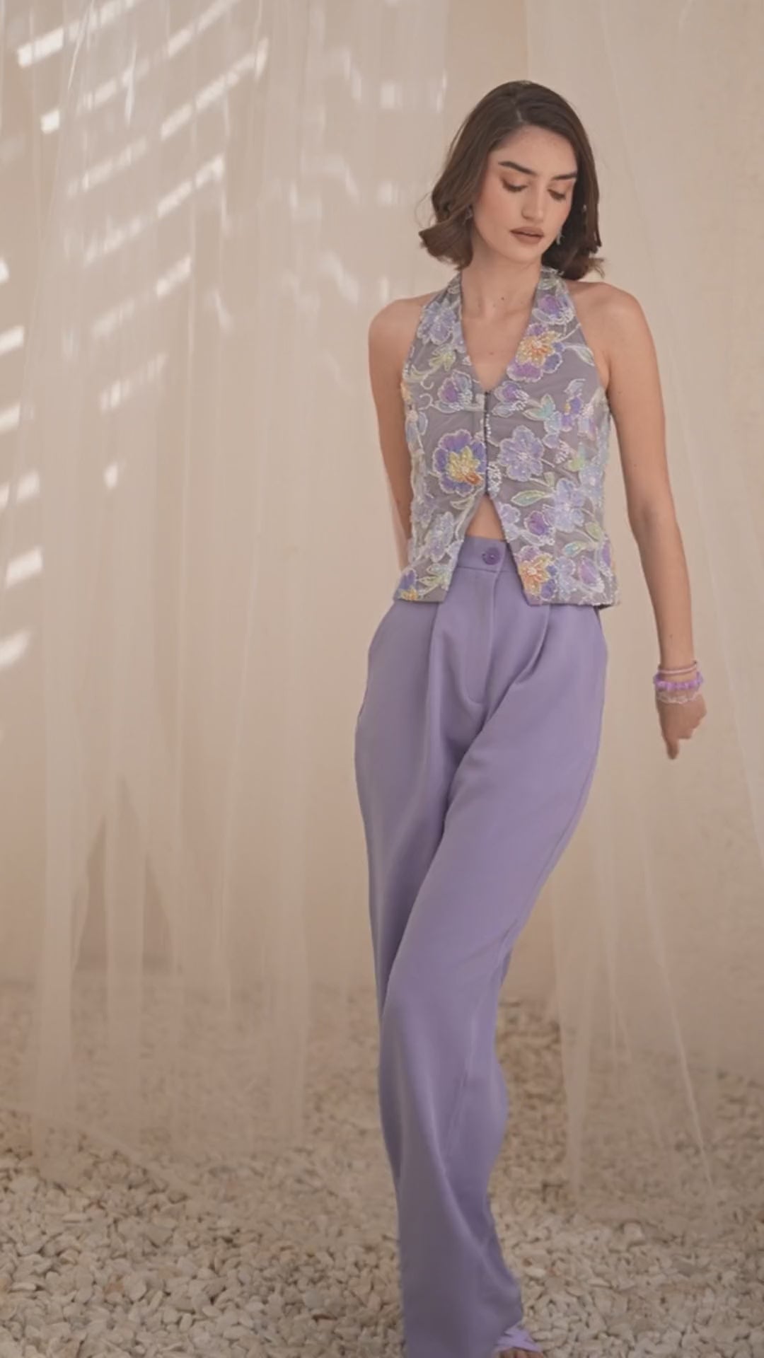 SABRINA Halter Waistcoat