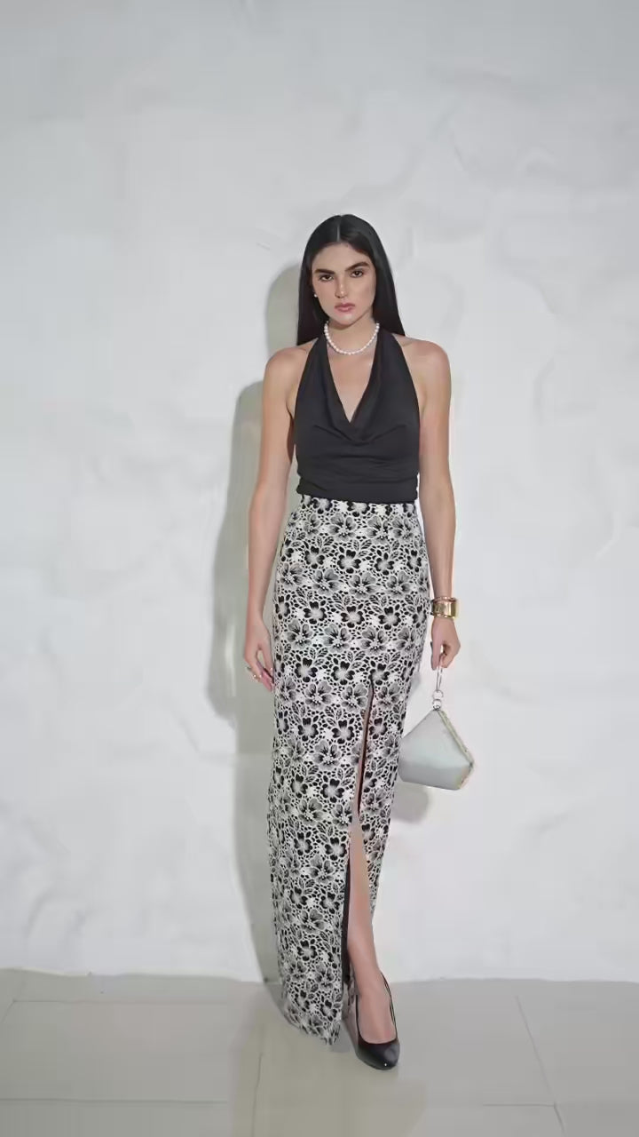 EMMA Cutwork Maxi Skirt