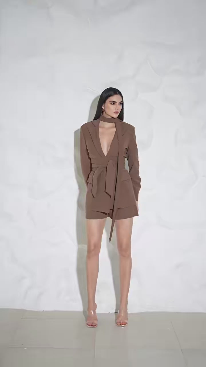 HALEY Blazer and High Rise Shorts Co-ord