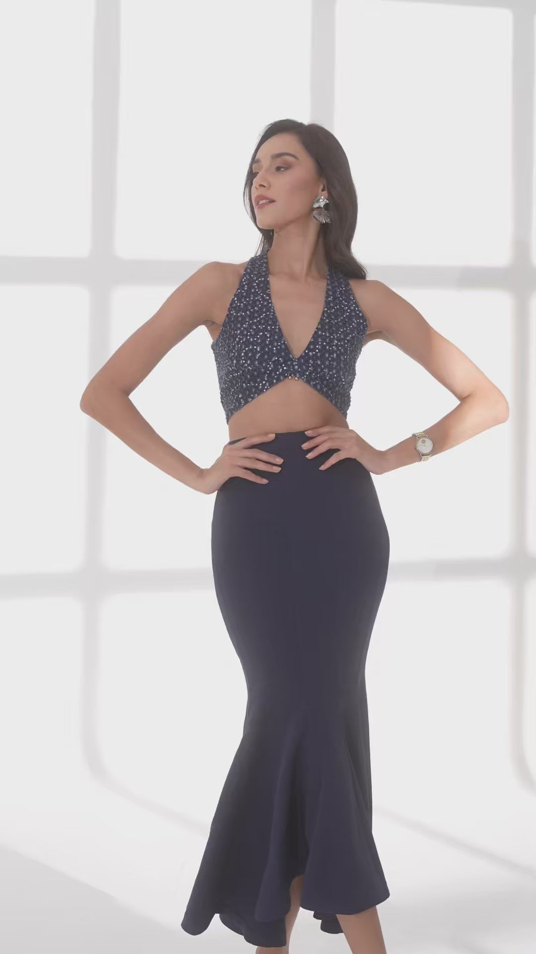 NYX Denim Crop