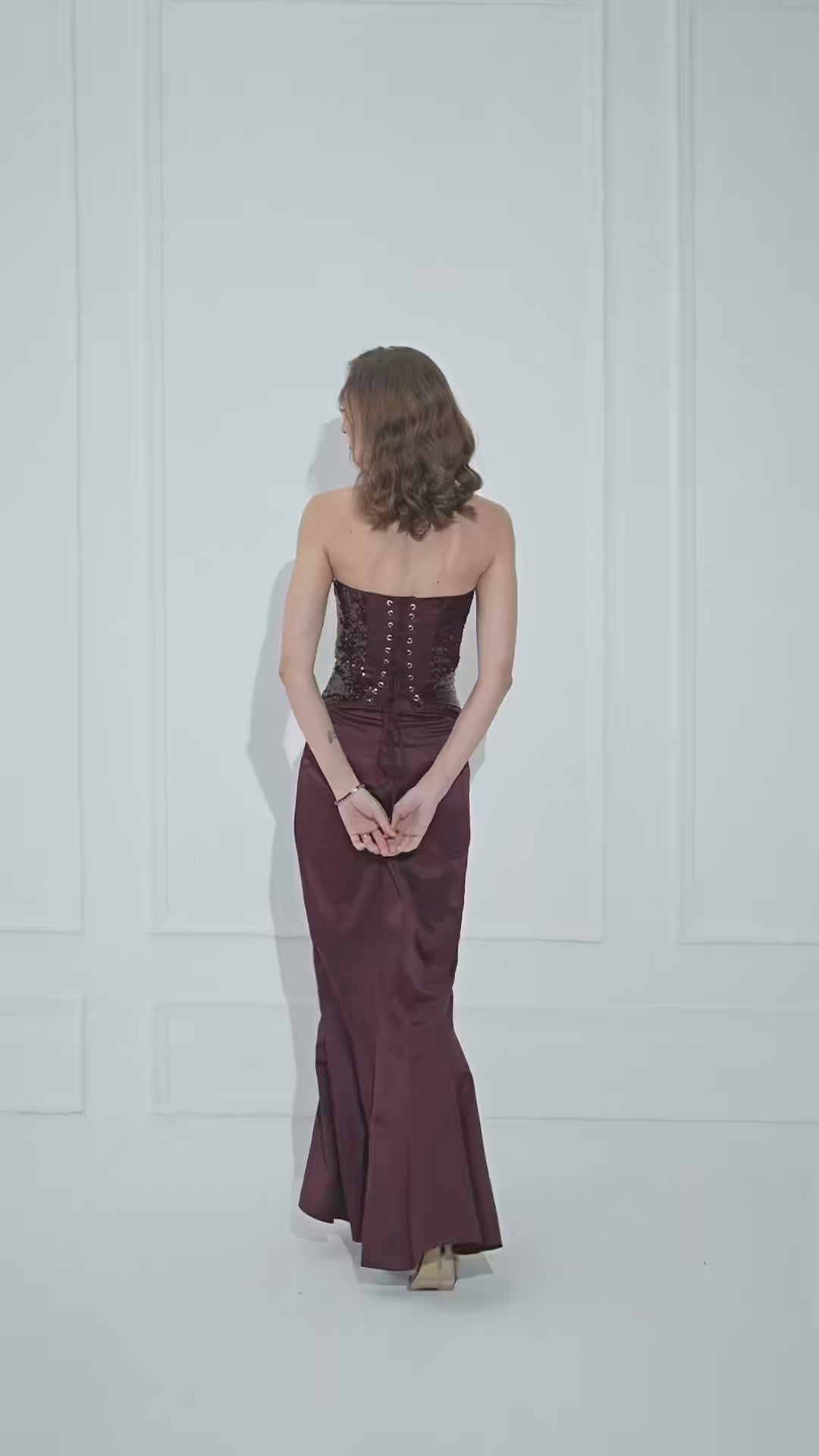 ALEXIS Sequins Corset