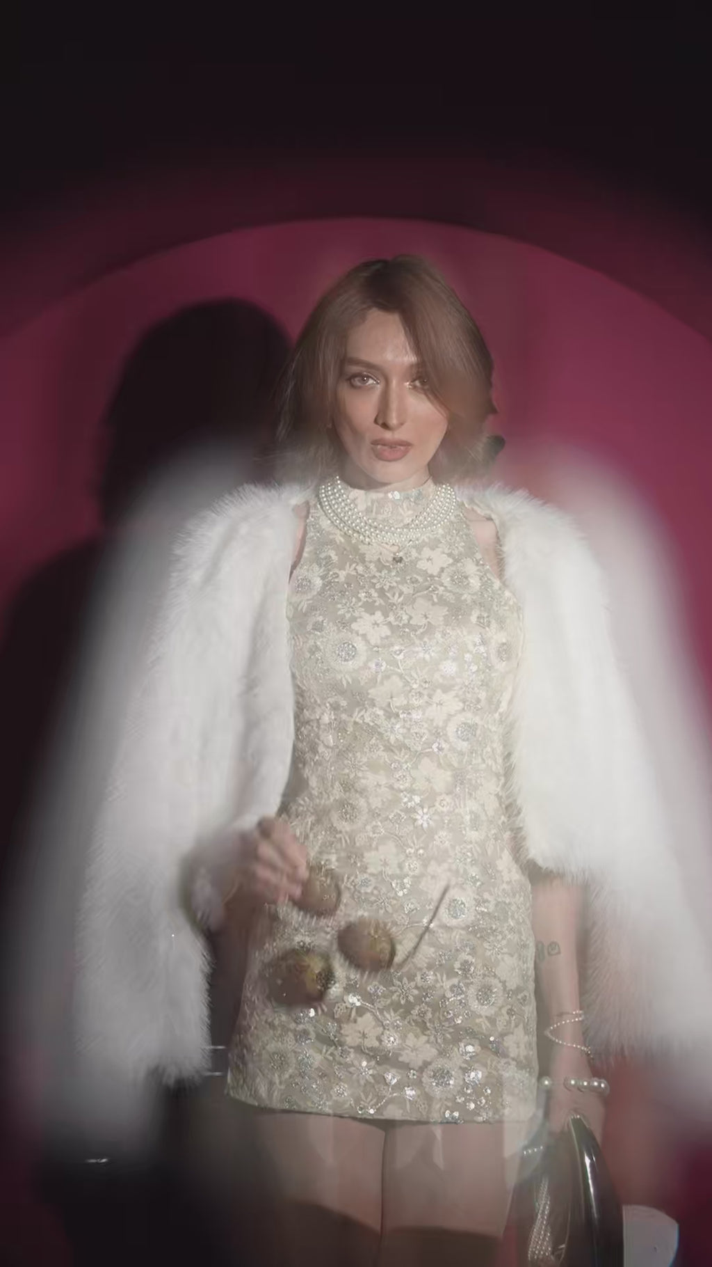 Short Embroidered Dress