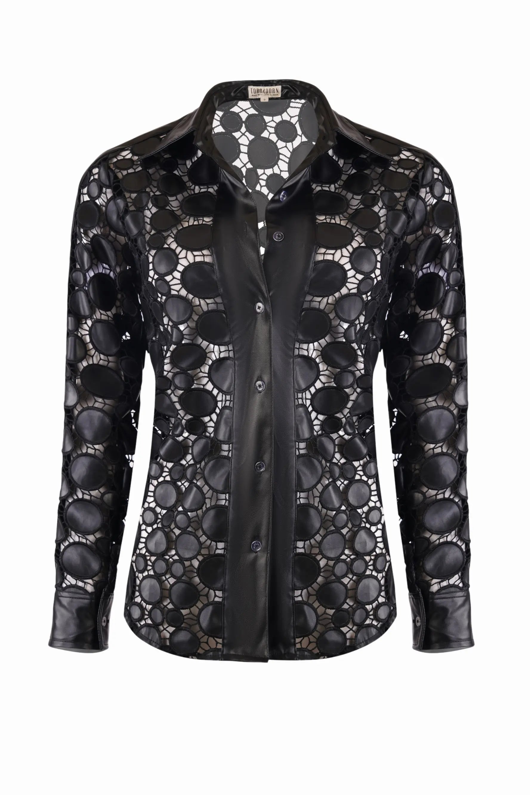 RAVEN Cutwork Shirt - SHIRTS