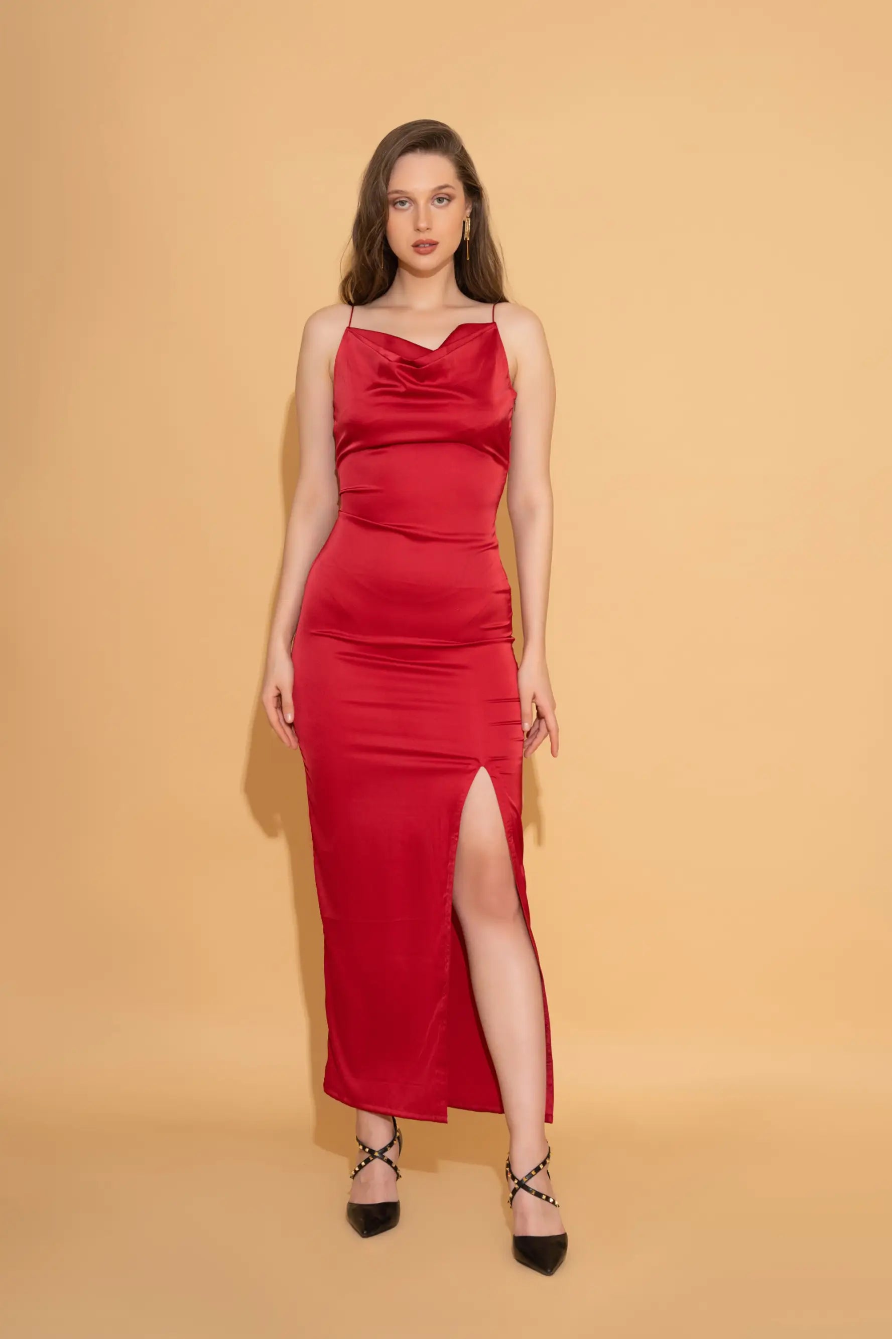 Red Prom Dress - DRESSES