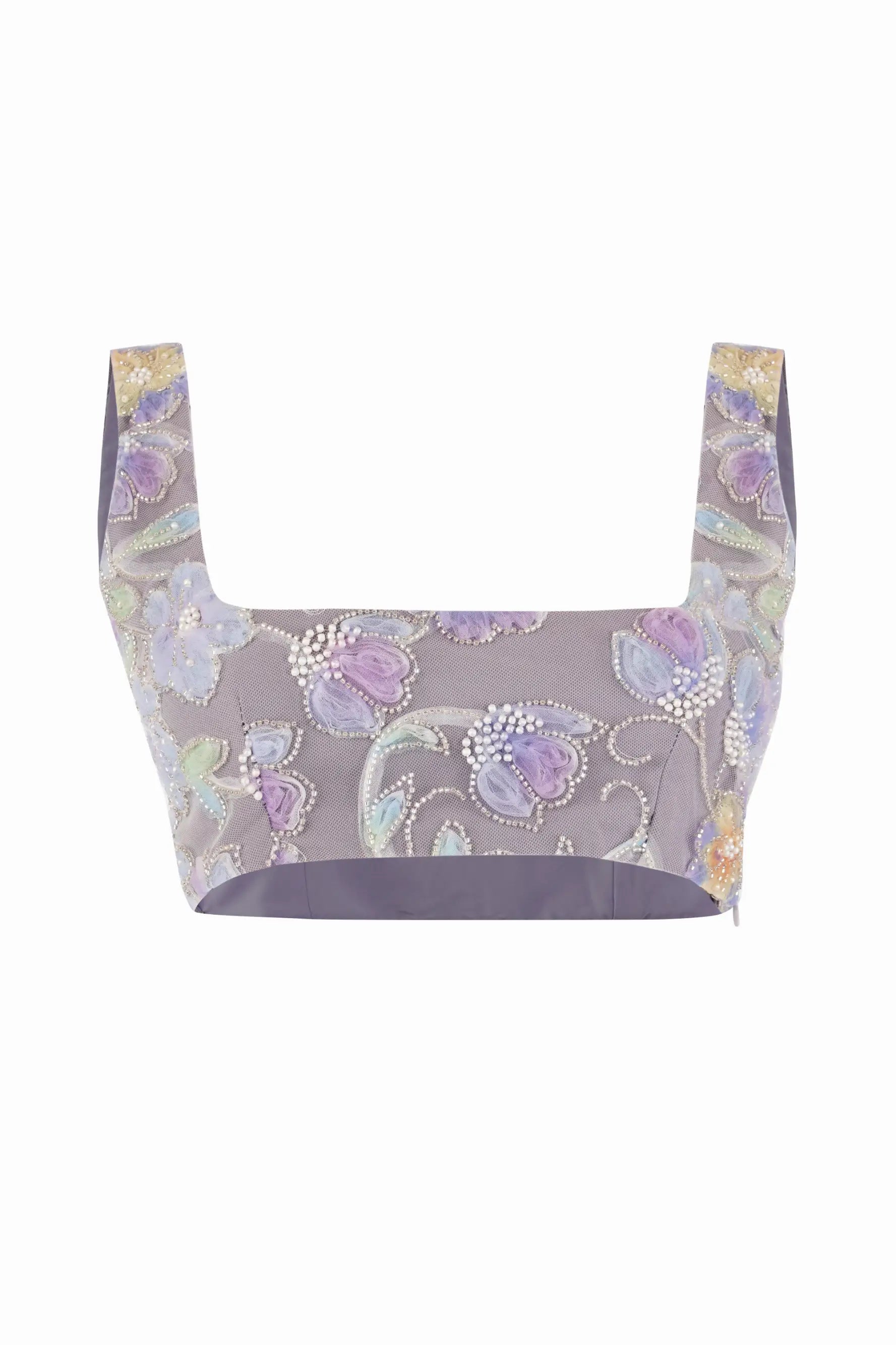 SABRINA Beaded Crop - TOPS