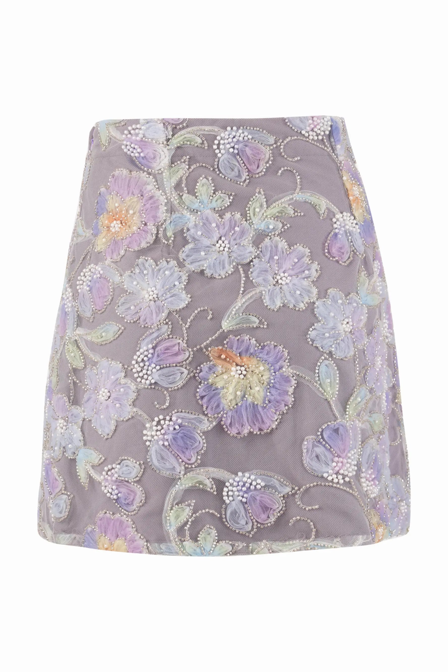 SABRINA Beaded Mini - SKIRTS