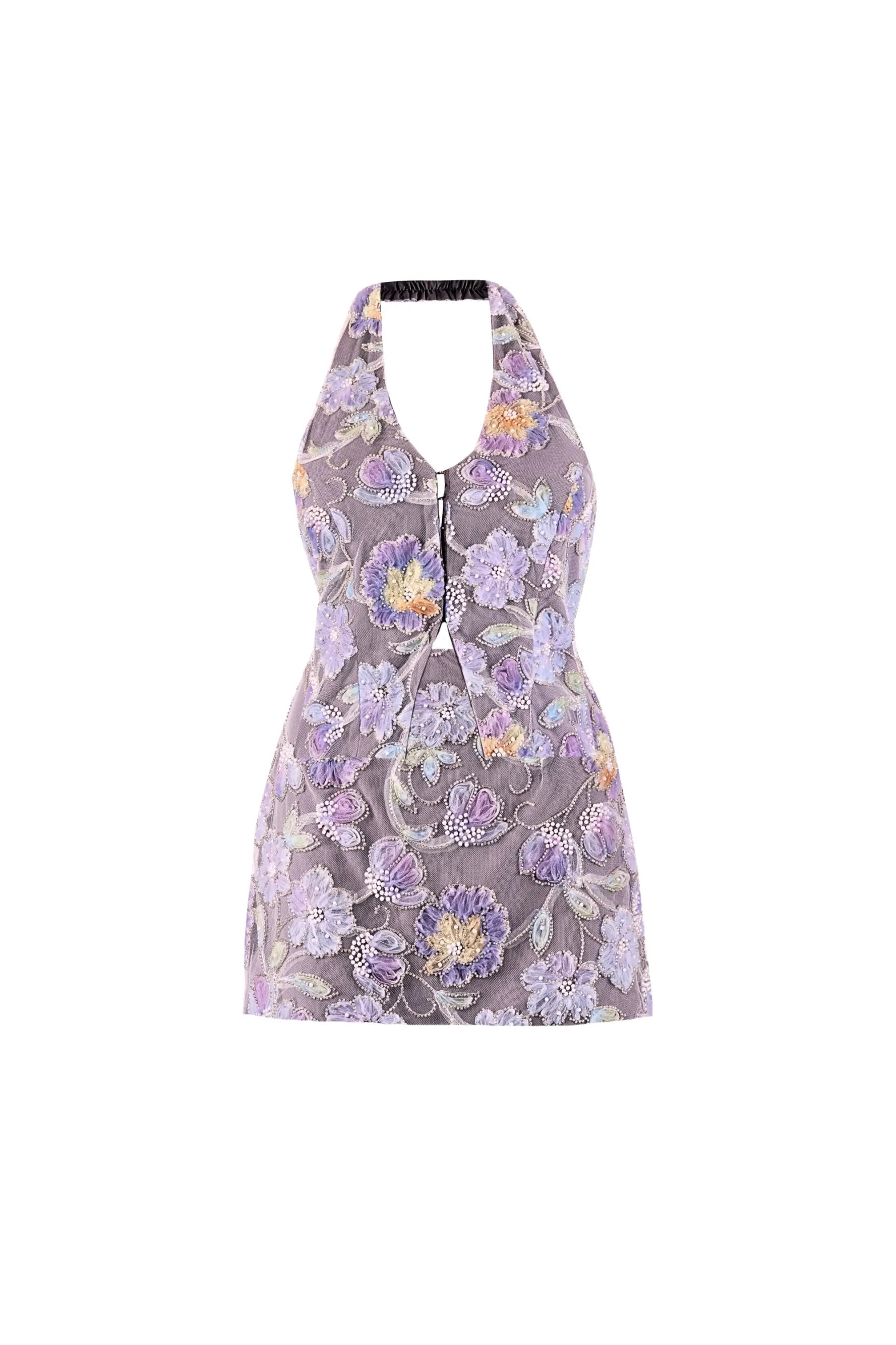 SABRINA Waistcoat and Mini Skirt Co-ord - SET