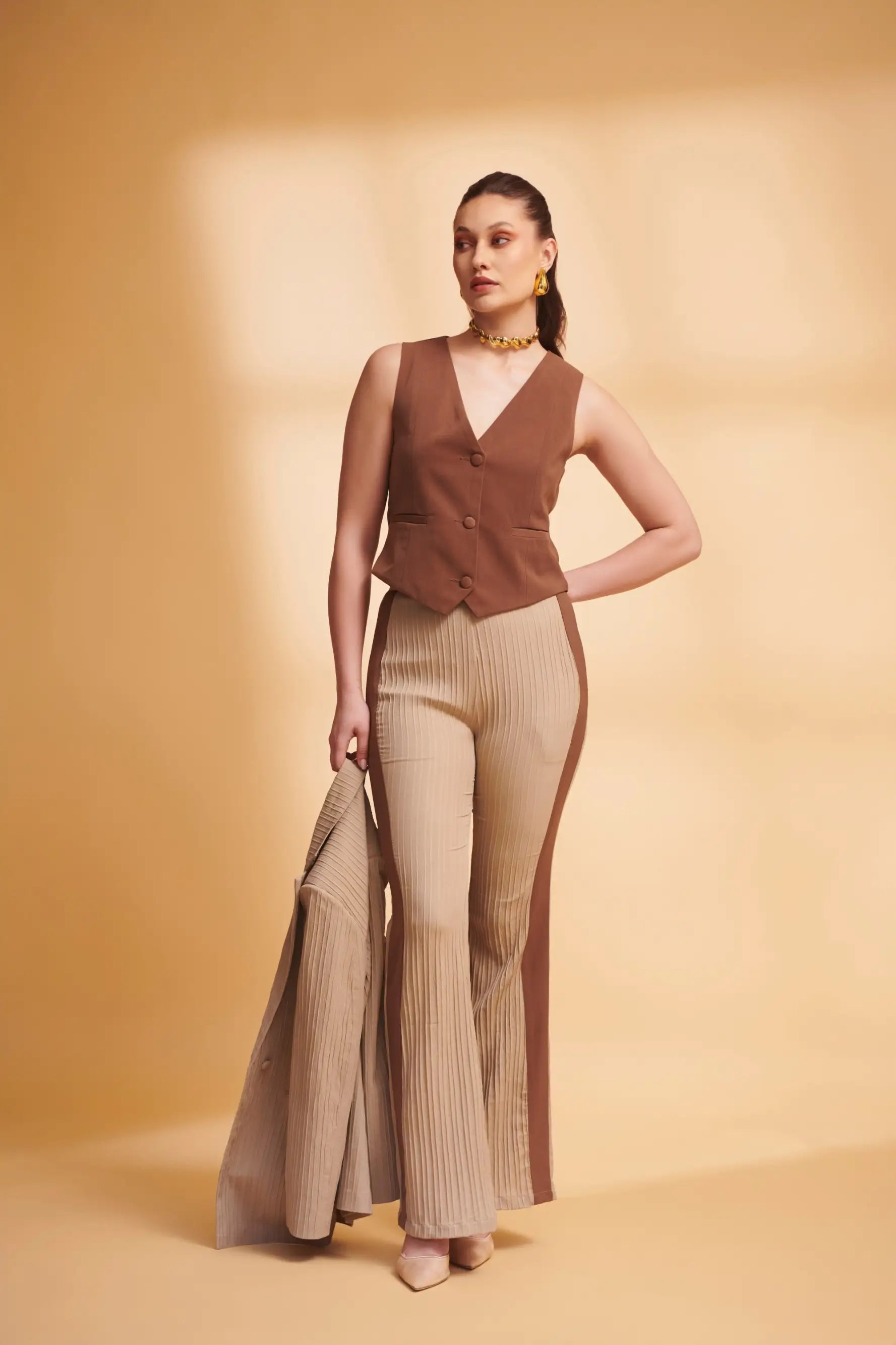 SIENNA Classic Waistcoat and GAIA Pants Co-ord Set - SET