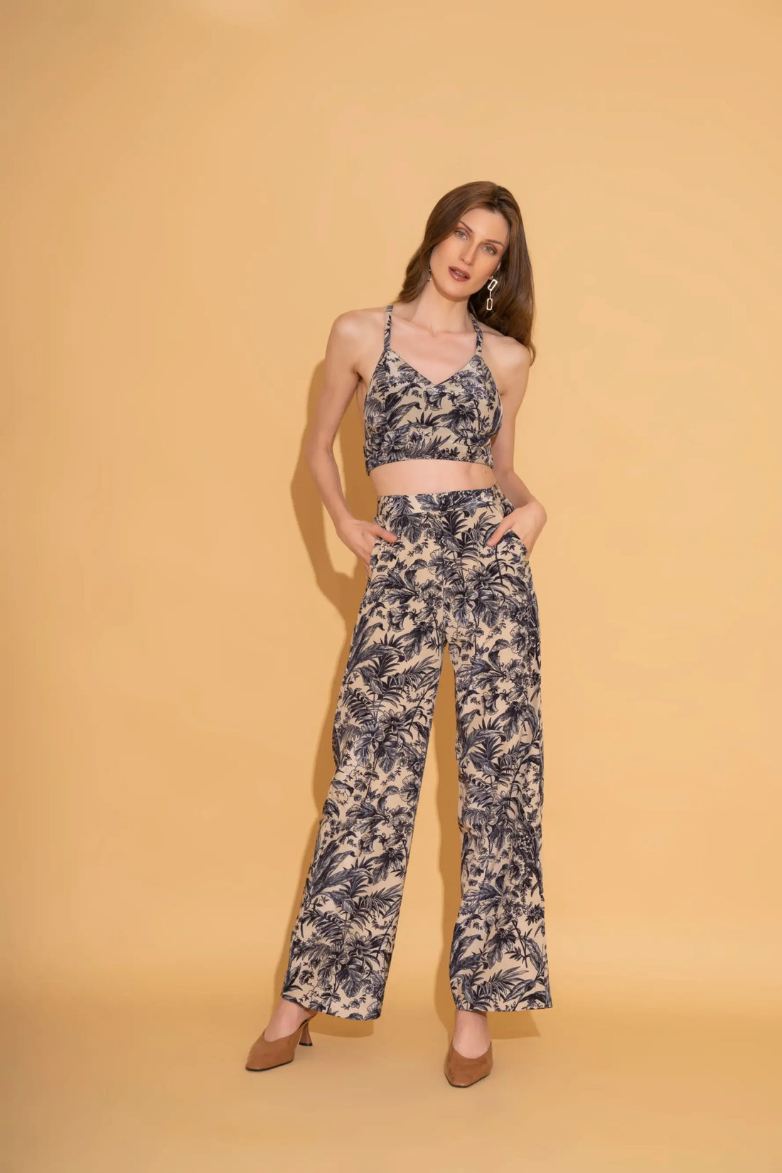 Summer Printed Co-ord Set of 3 - SET