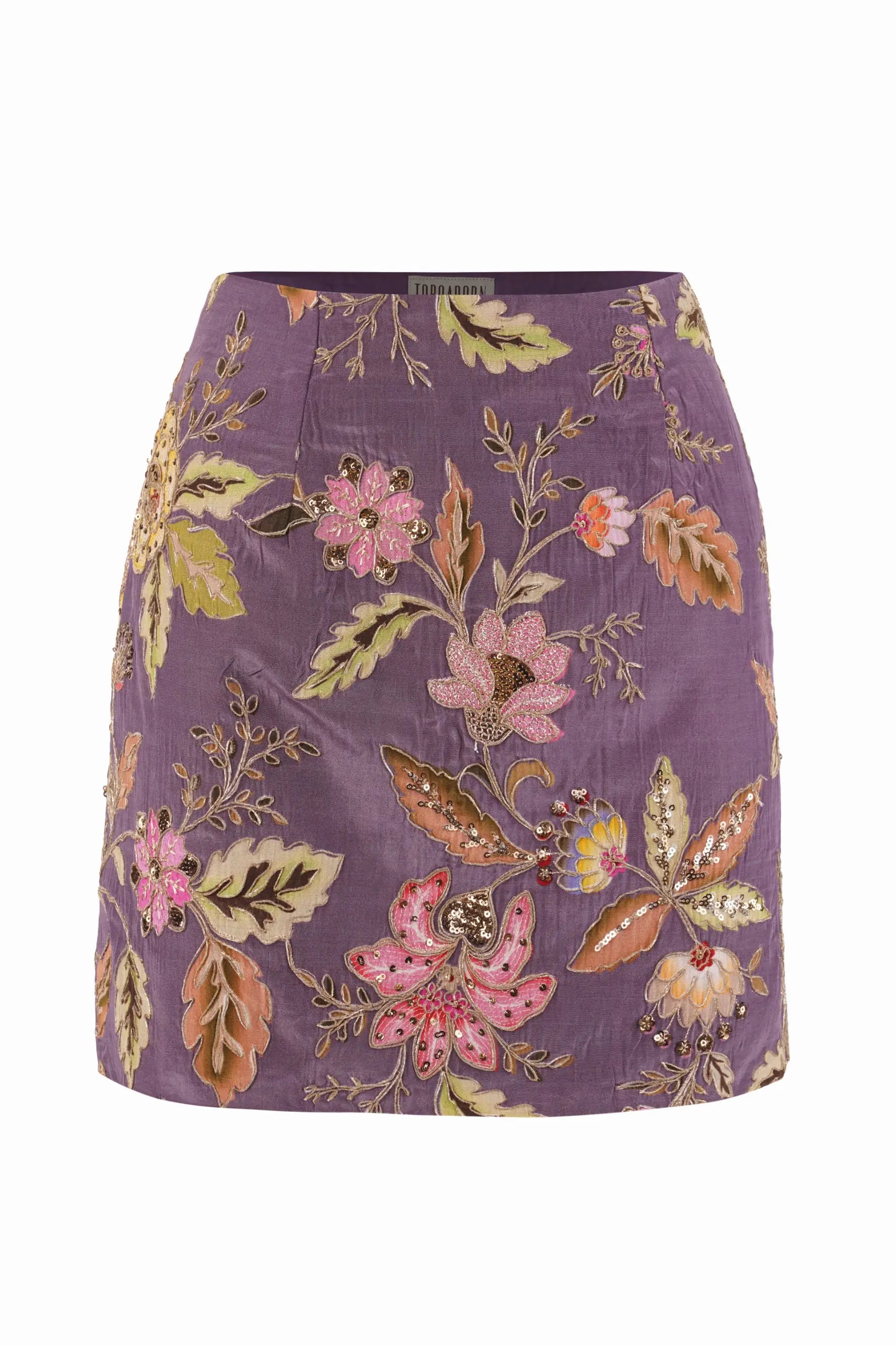 TAYLOR Embroidered Mini - SKIRTS
