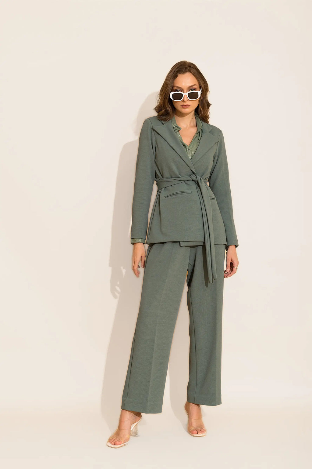 Thai Teal Co-ord Set - SET