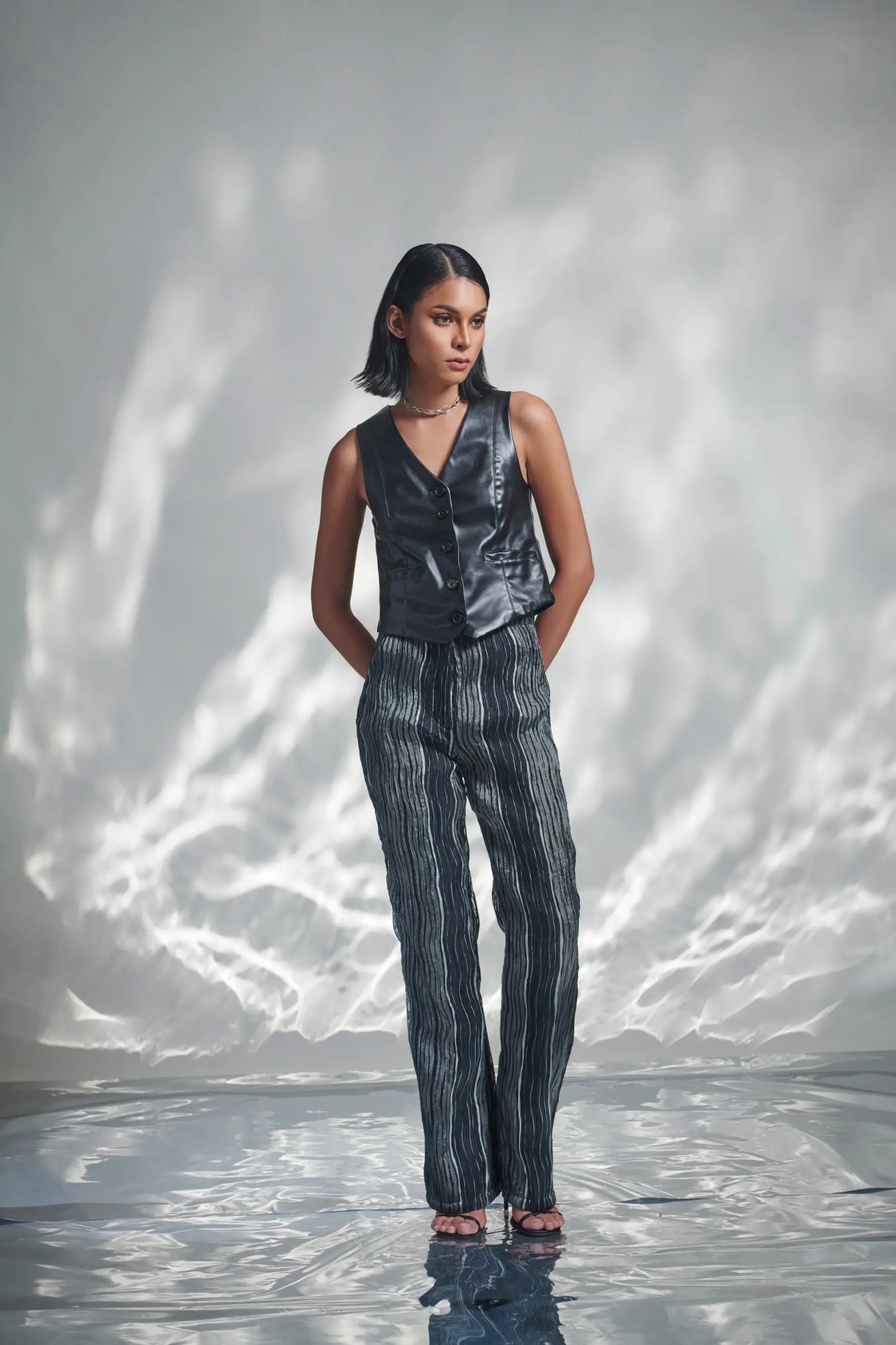 TRYST B&W Pants - PANTS