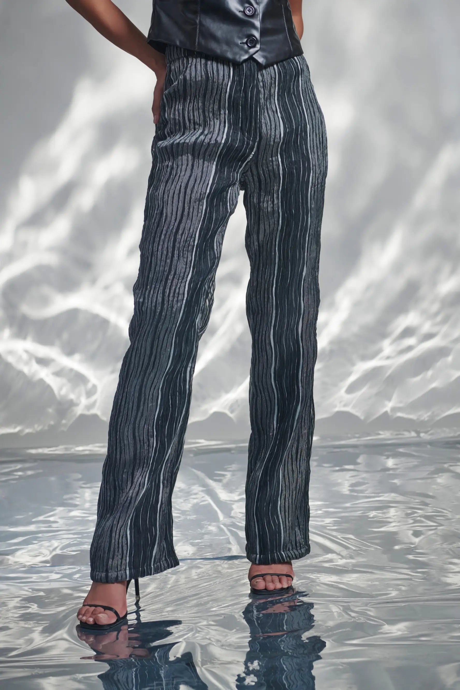 TRYST B&W Pants - PANTS