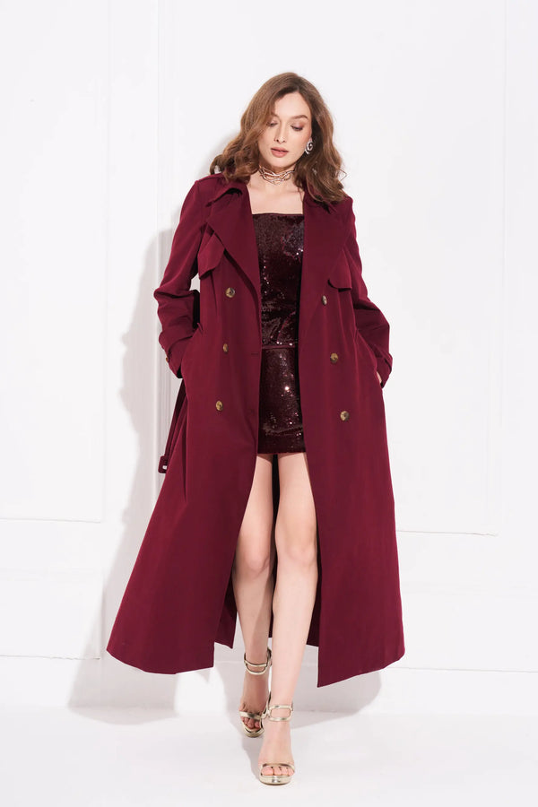 VERONICA Oversized Trench