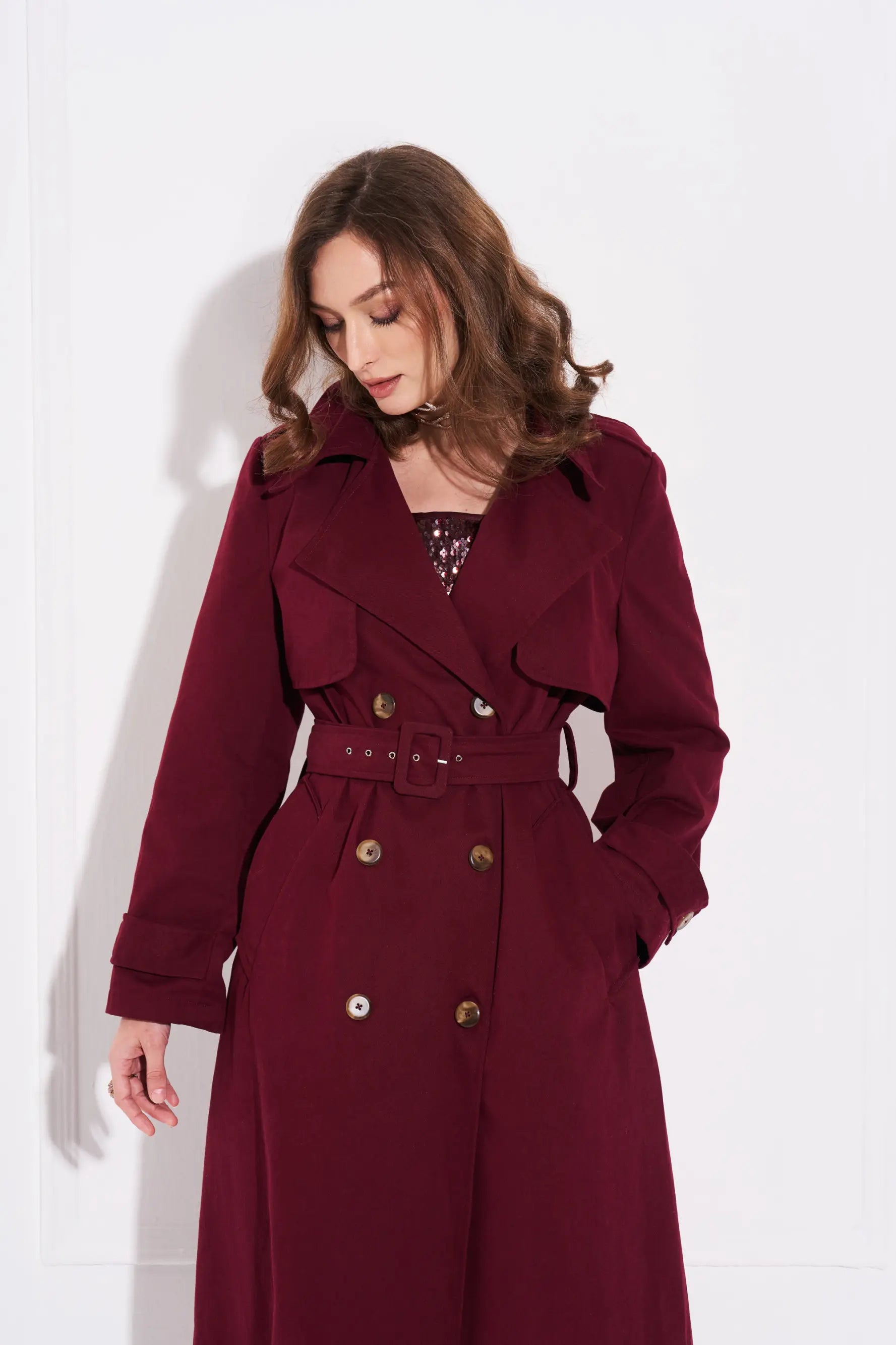 VERONICA Oversized Trench