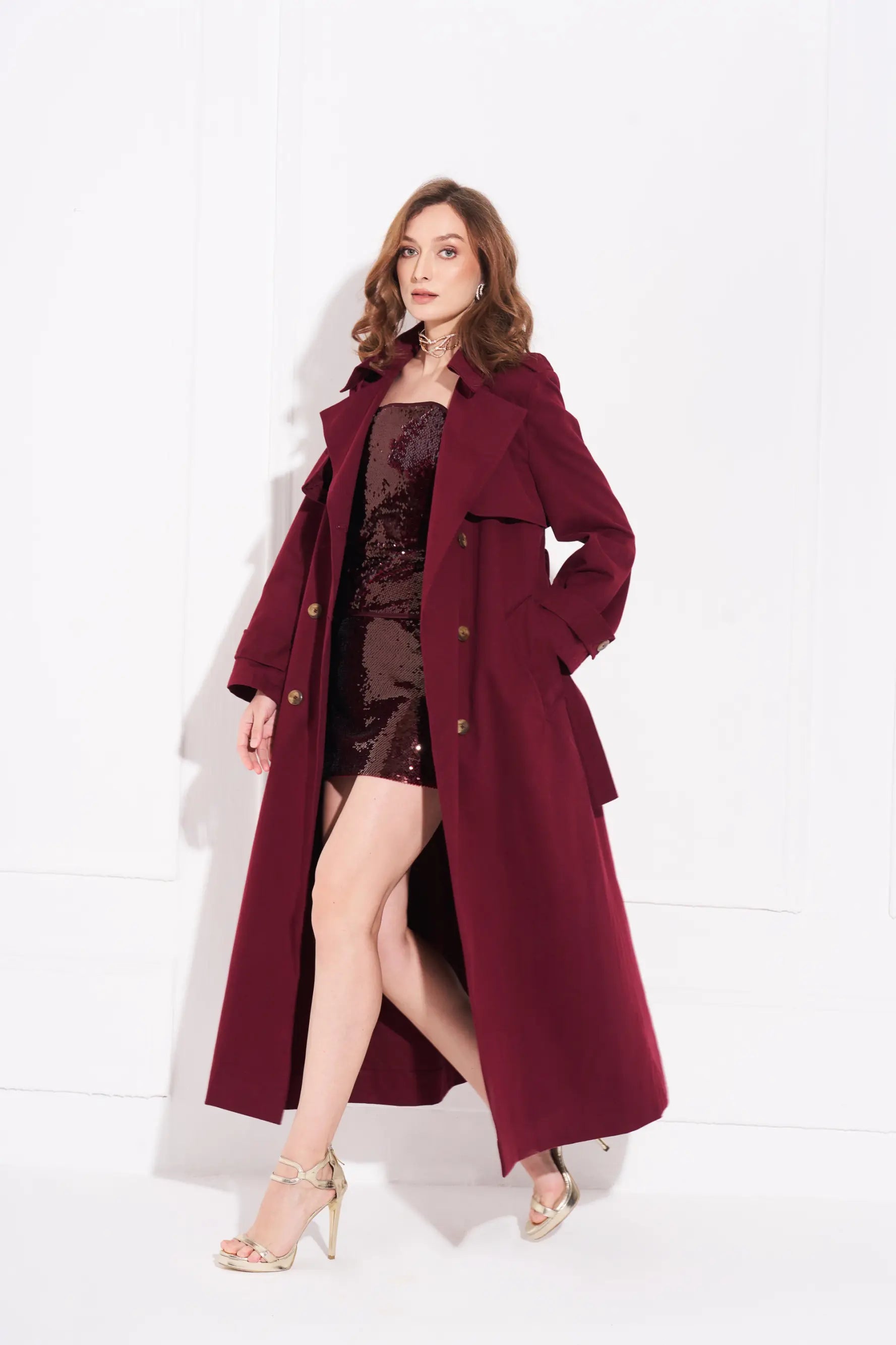 VERONICA Oversized Trench